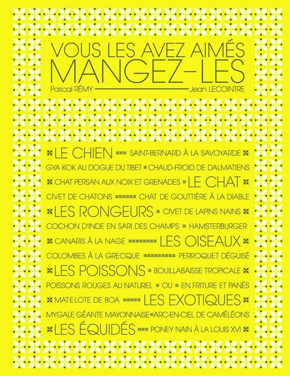 jaquette album Vous les avez aimés, mangez-les !