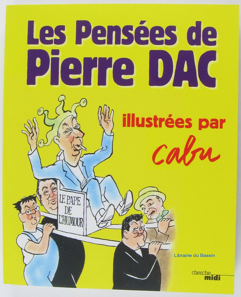 jaquette album Les Pensées: illustrées par Cabu