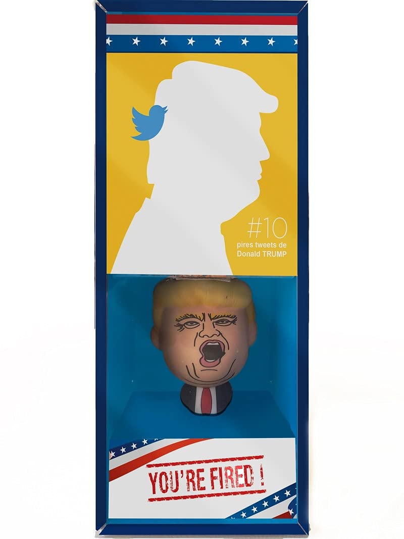 jaquette album Coffret Anti-stress Trump - Le squishy + le livret