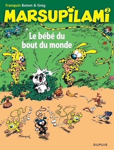 jaquette album Marsupilami Tome 2 - Le Bébé Du Bout Du Monde