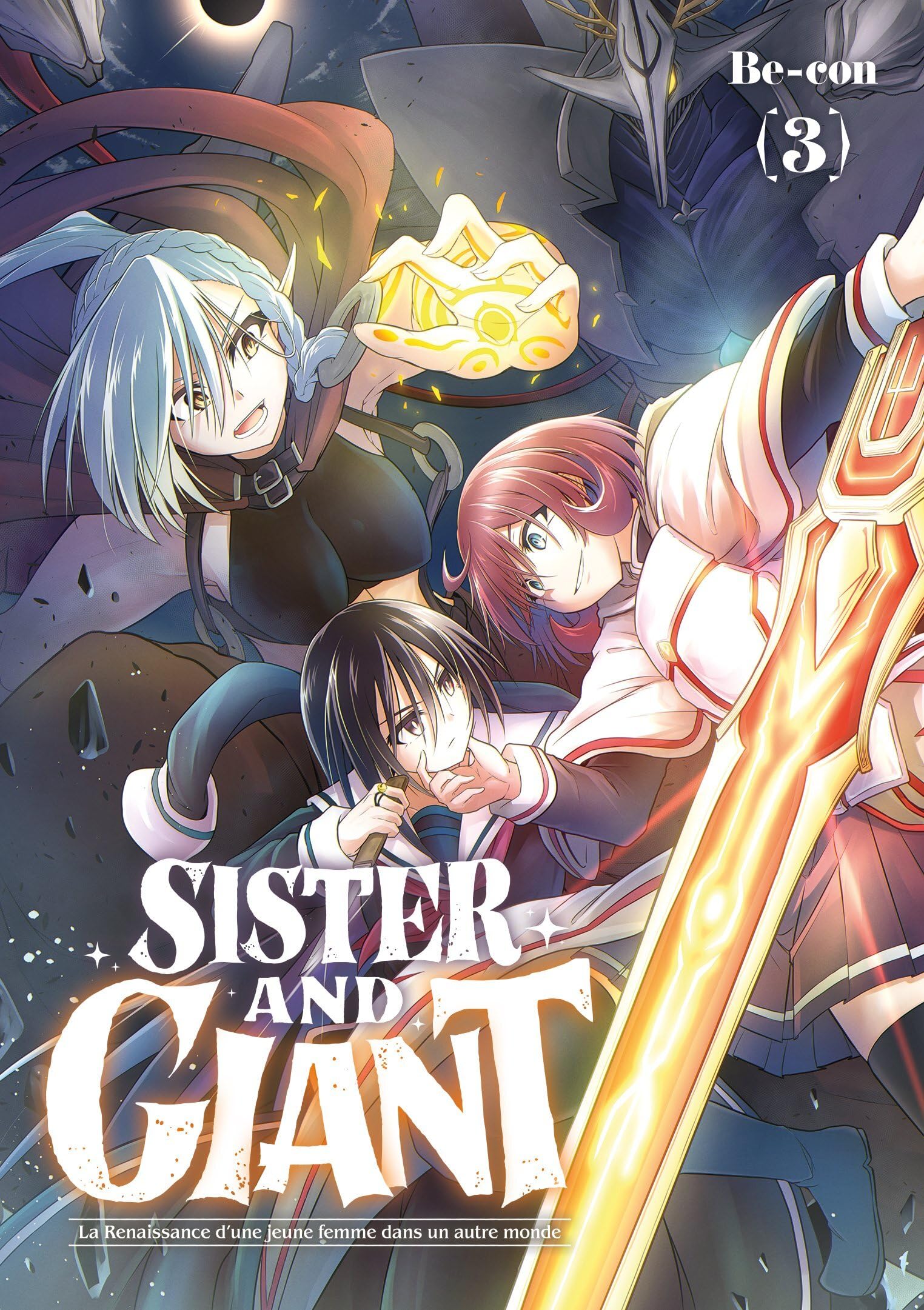 jaquette album Sister and Giant - Tome 03