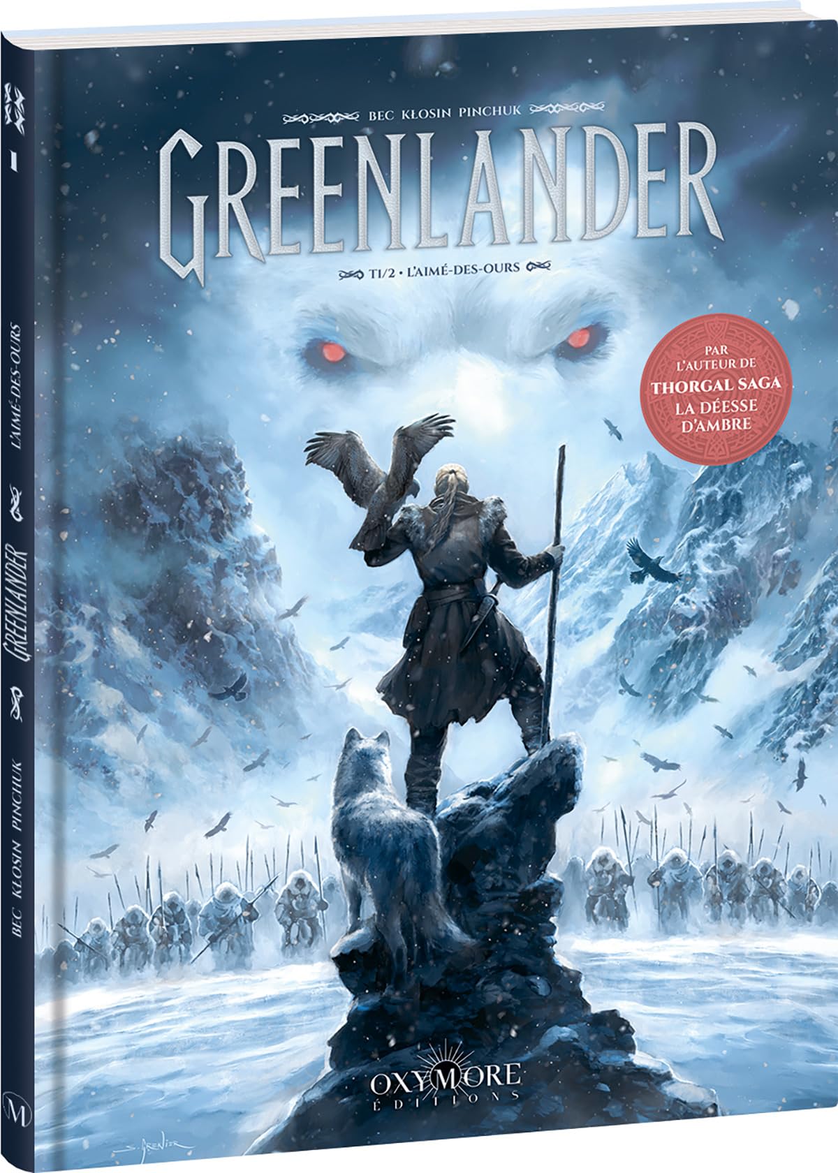 jaquette album Greenlander - Tome 1: L'Aimé-des-ours