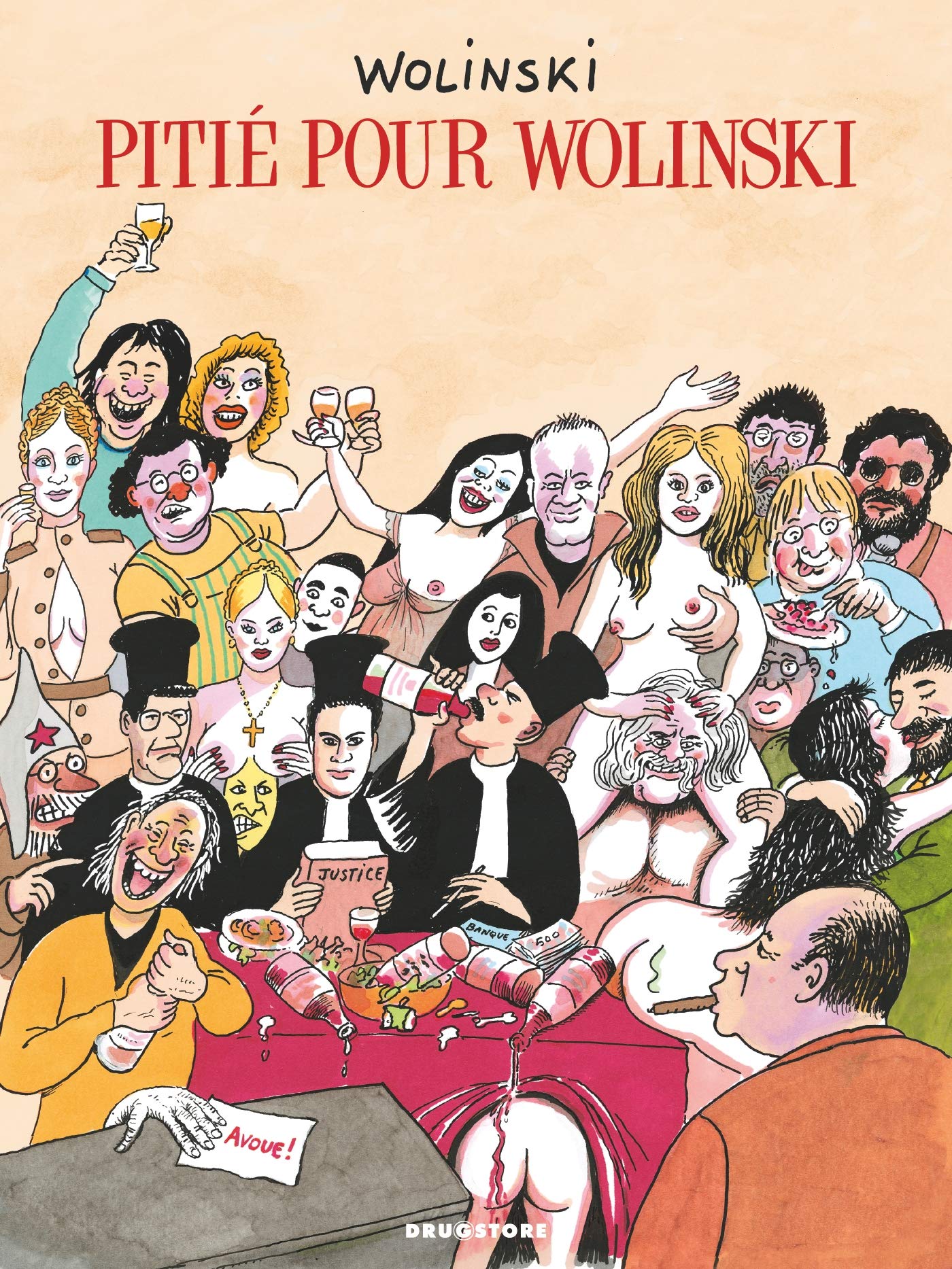 jaquette album Pitié pour Wolinski