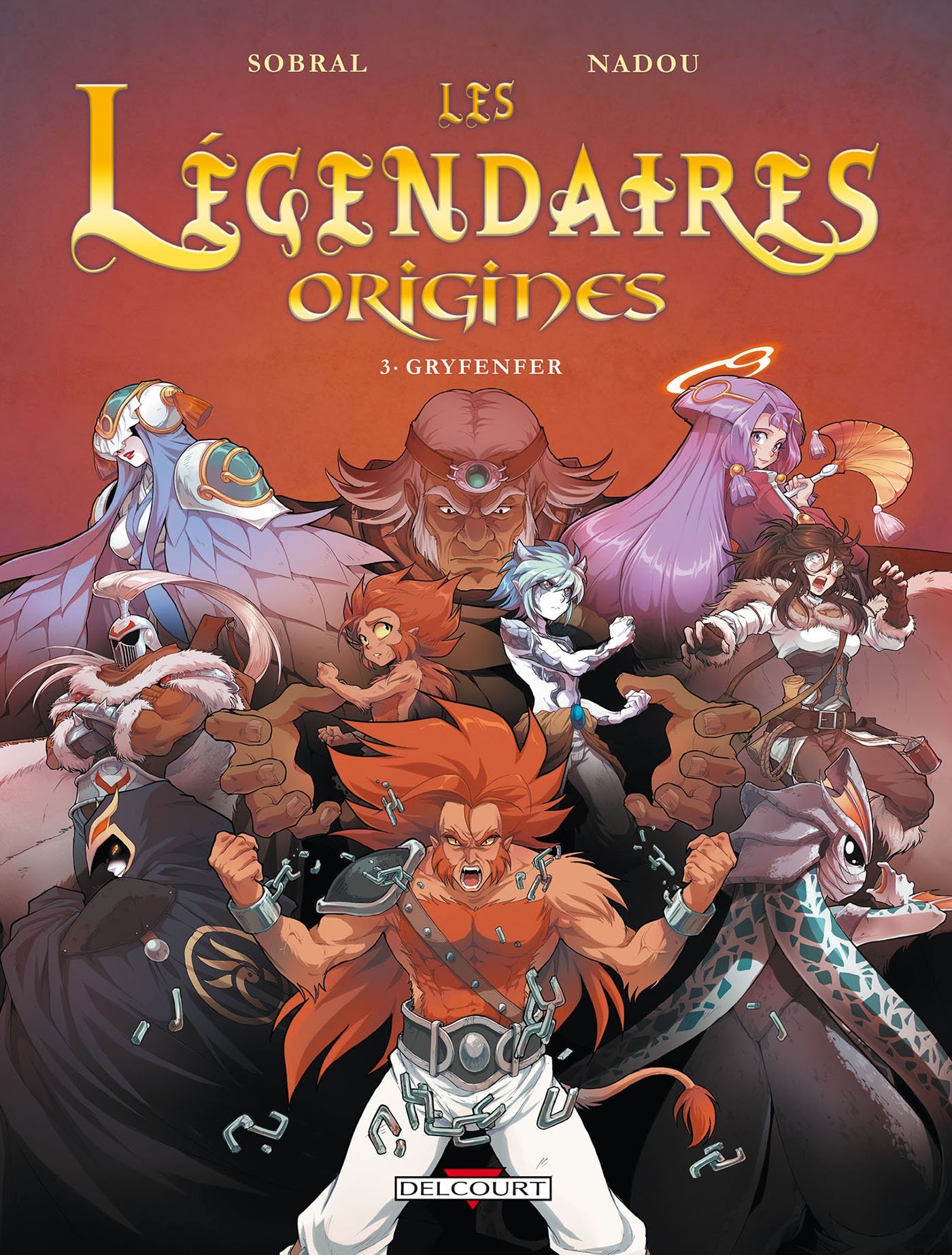 jaquette album Les Légendaires - Origines, Tome 3 : Gryfenfer
