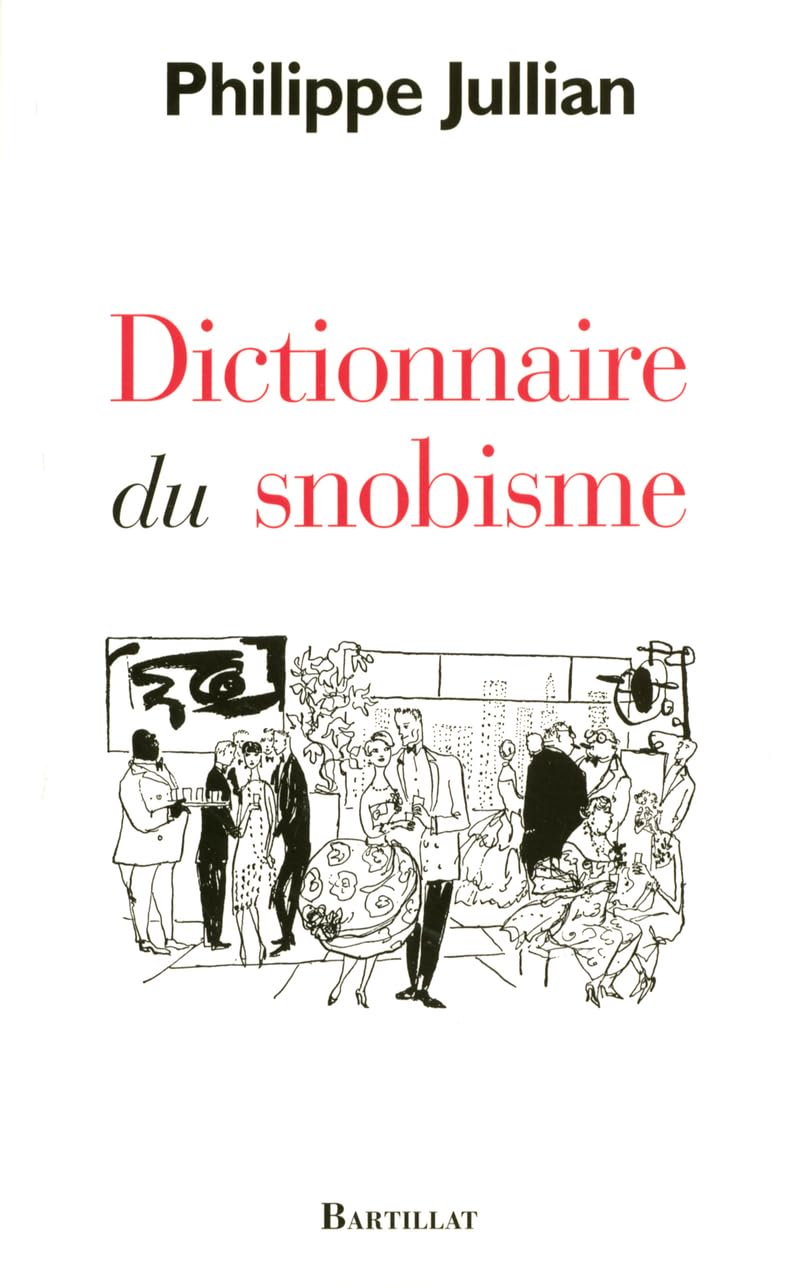 jaquette album Dictionnaire du snobisme