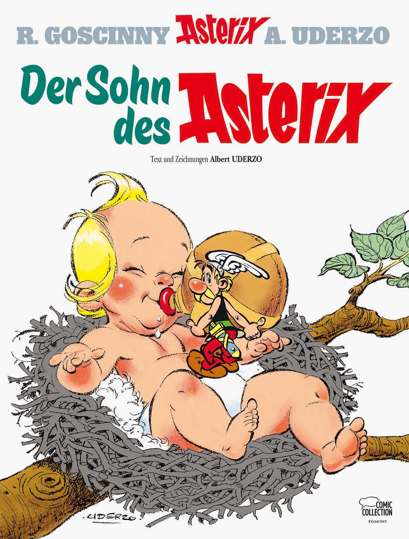 jaquette album Asterix in German: Der Sohn des Asterix