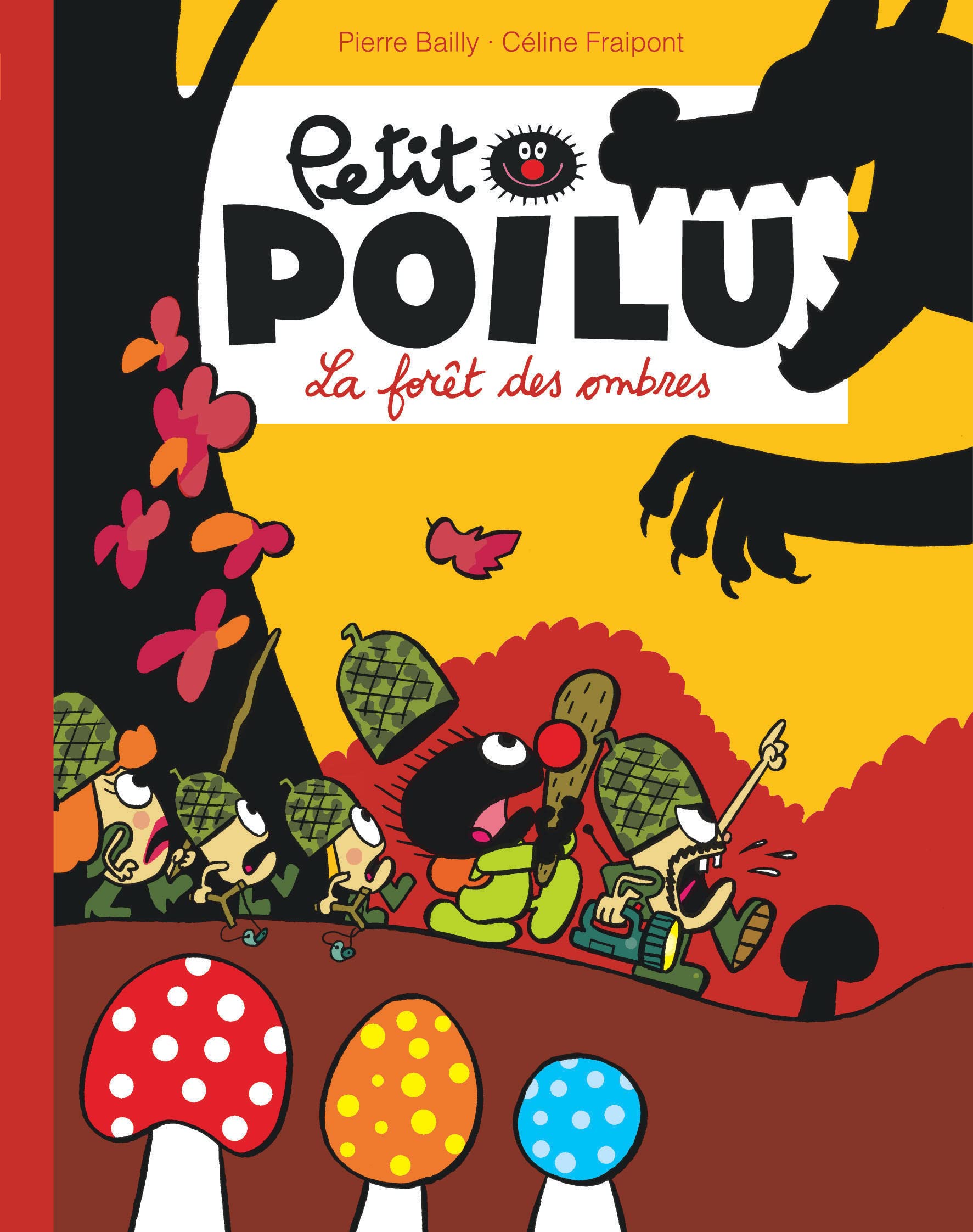 jaquette album Petit Poilu Poche - Tome 8 - La forêt des Ombres