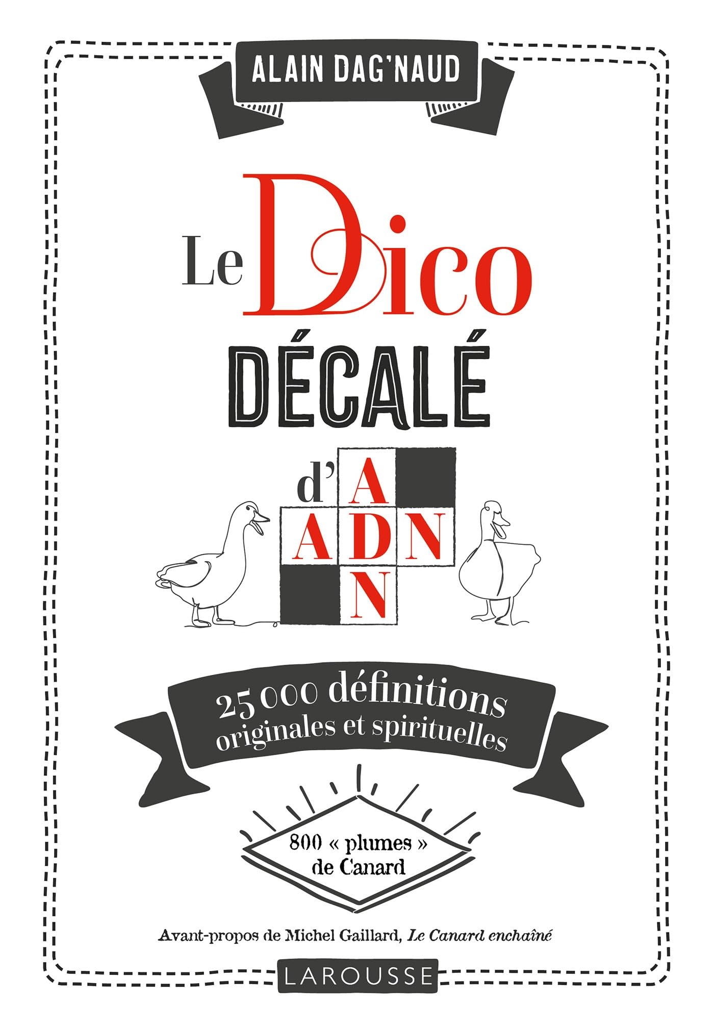 jaquette album Le Dico décalé d'ADN
