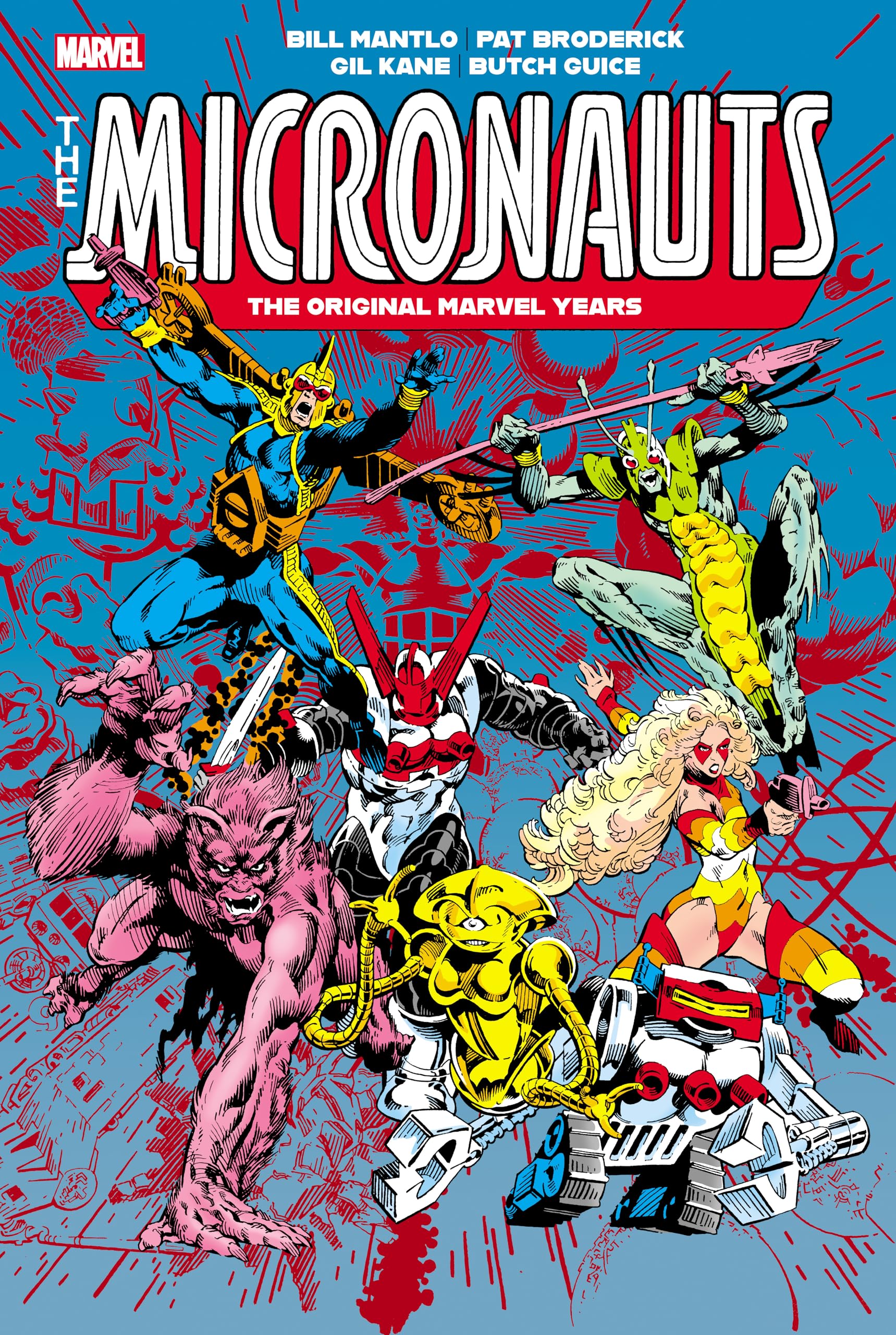 jaquette album MICRONAUTS: THE ORIGINAL MARVEL YEARS OMNIBUS VOL. 2 MICHAEL GOLDEN COVER