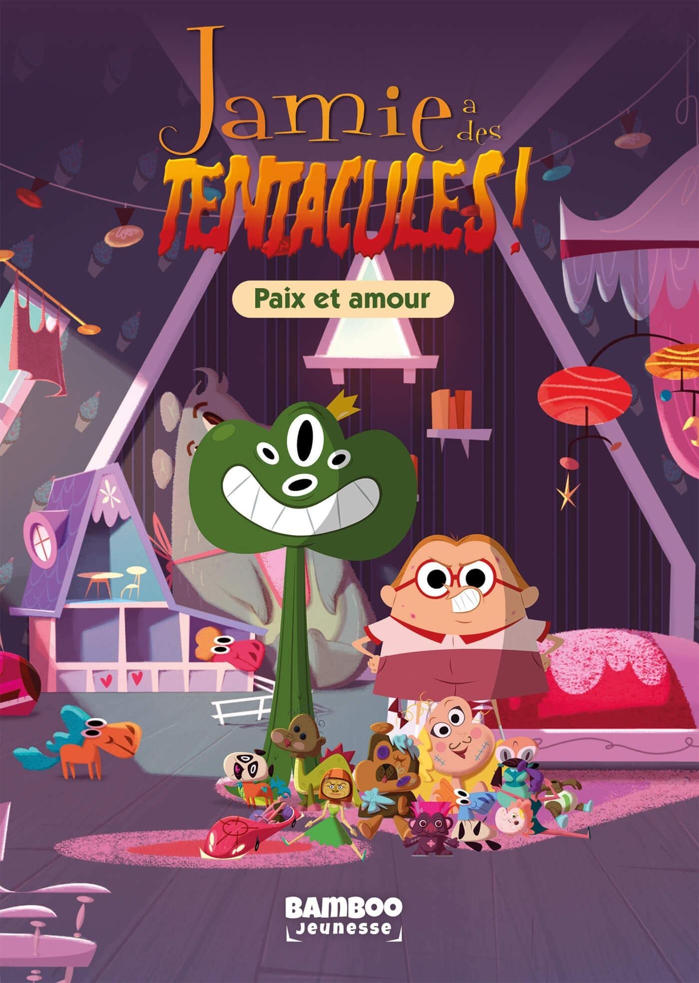 jaquette album Jamie a des tentacules - Poche - tome 05: Paix et amour