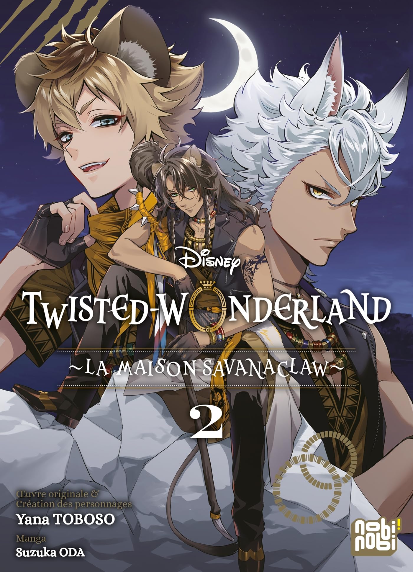 jaquette album Twisted-Wonderland - La Maison Savanaclaw T02
