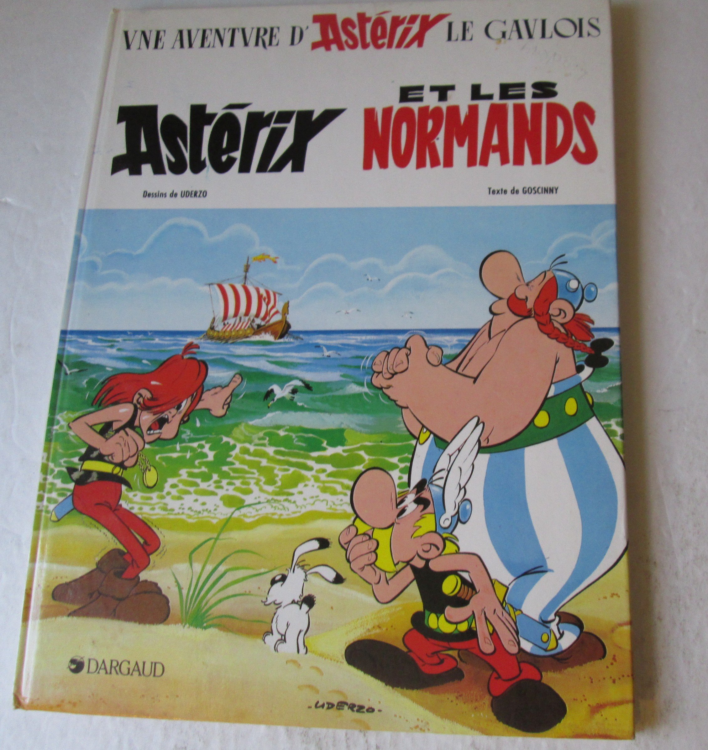 jaquette album Astérix et les Normands