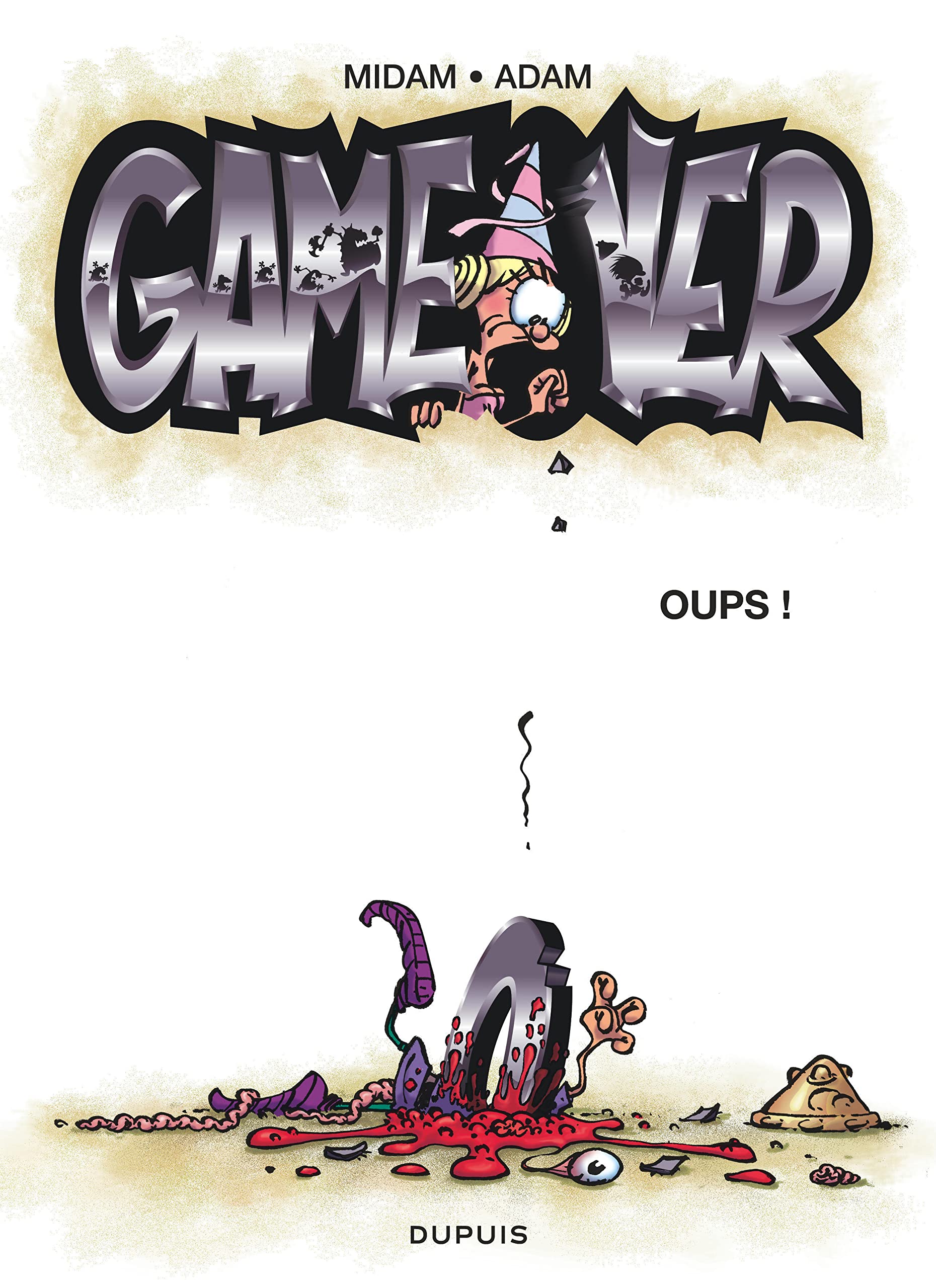 jaquette album Game over - Tome 4 - Oups ! (Opé été 2019)