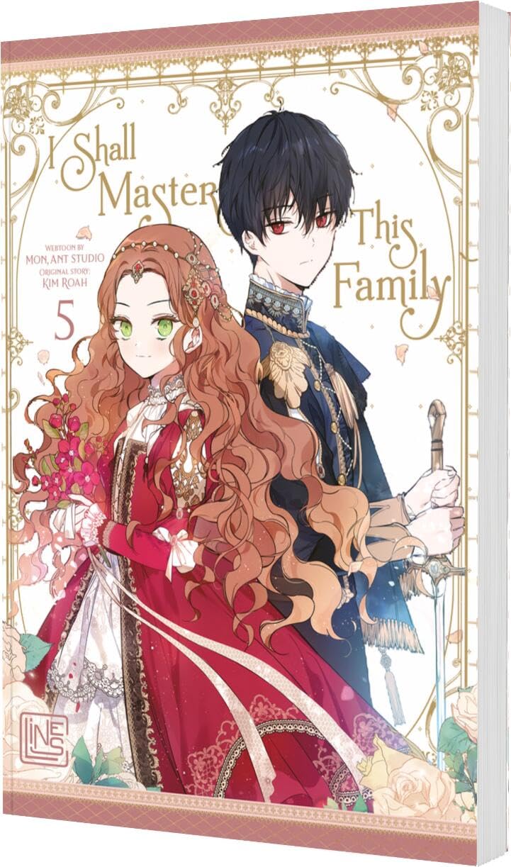jaquette album I Shall Master This Family 5: Romance-Manhwa über eine wiedergeborene Adlige im Kampf um ihre Familiendynastie - limitierte Auflage mit Photocard
