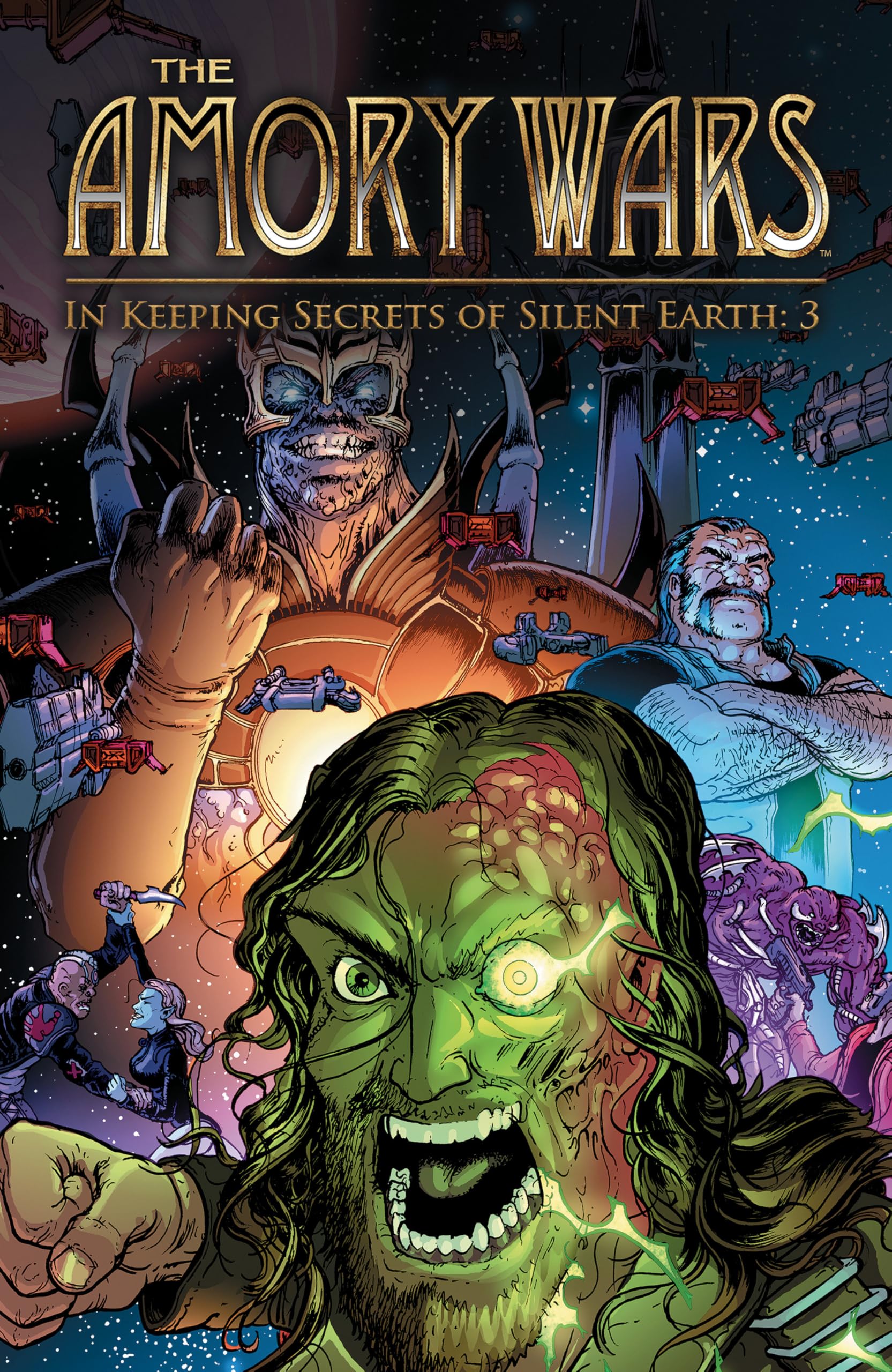 jaquette album The Amory Wars 3: In Keeping Secrets of Silent Earth: Complete Collection Sc