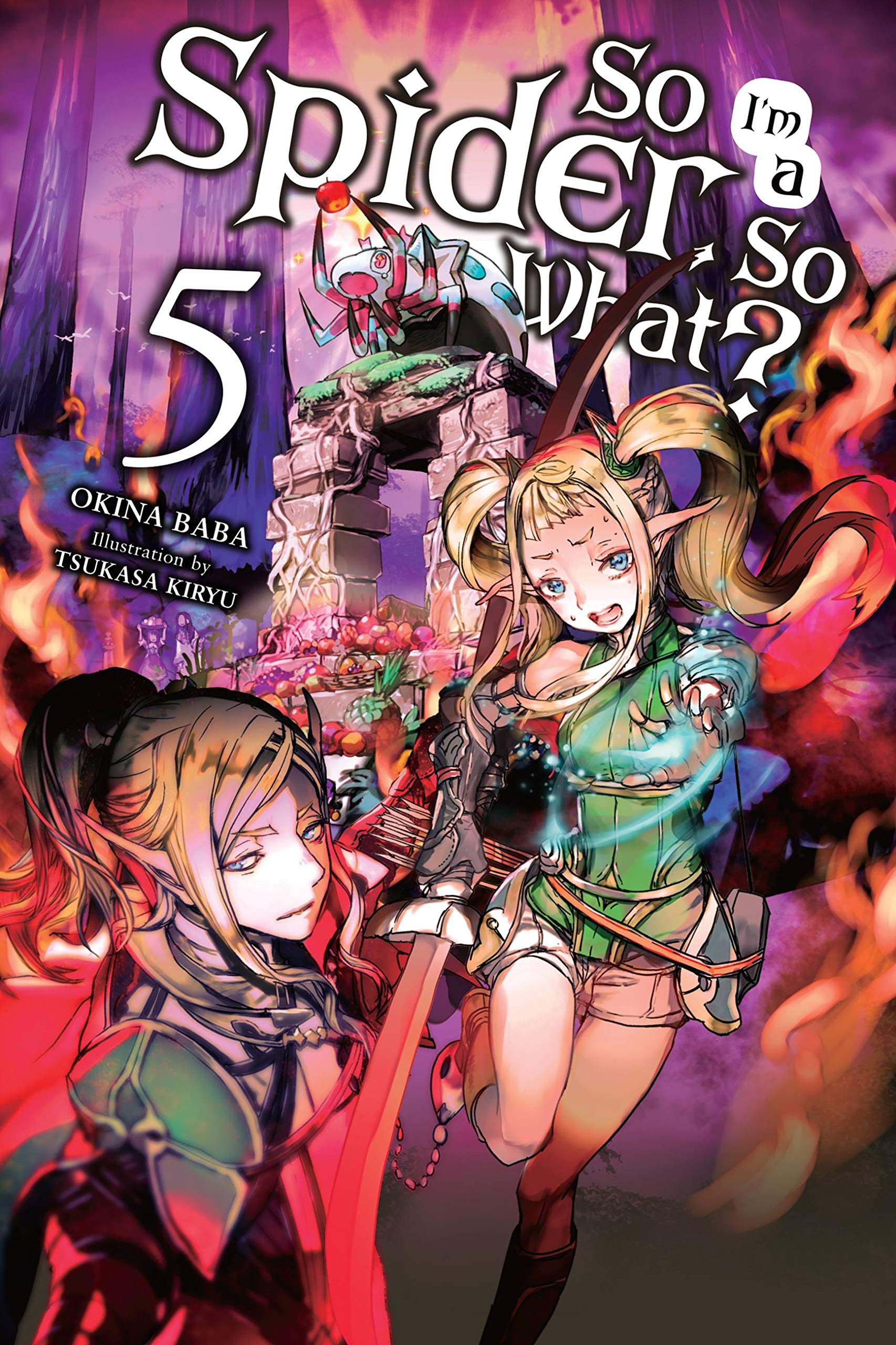 jaquette album So I'm a Spider, So What?, Vol. 5 (light novel)