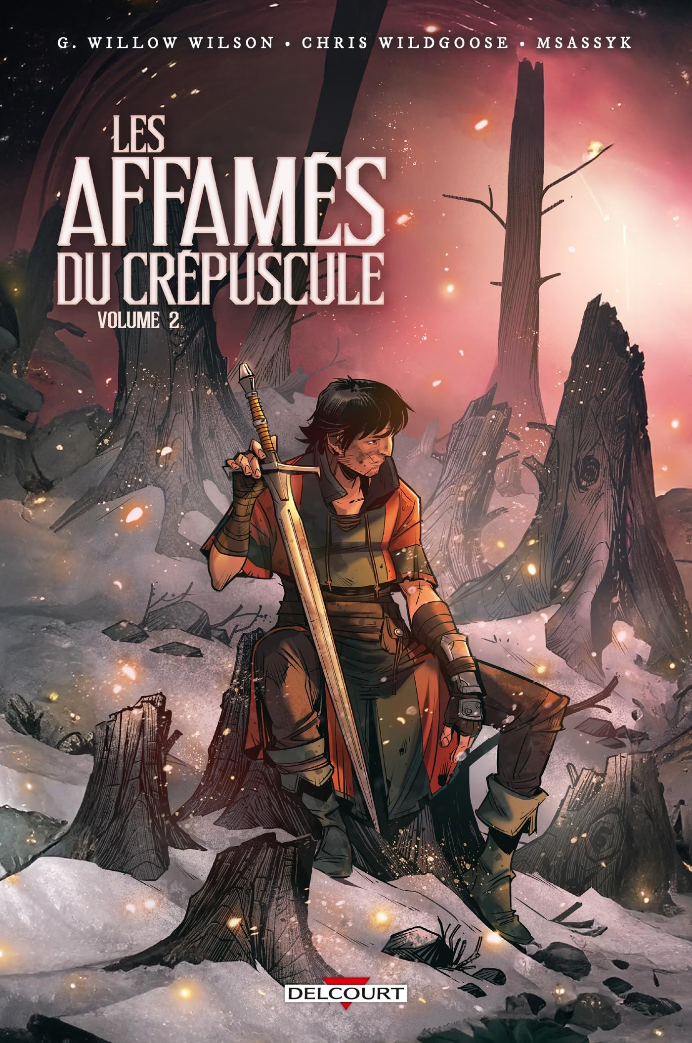jaquette album Les Affamés du crépuscule T02