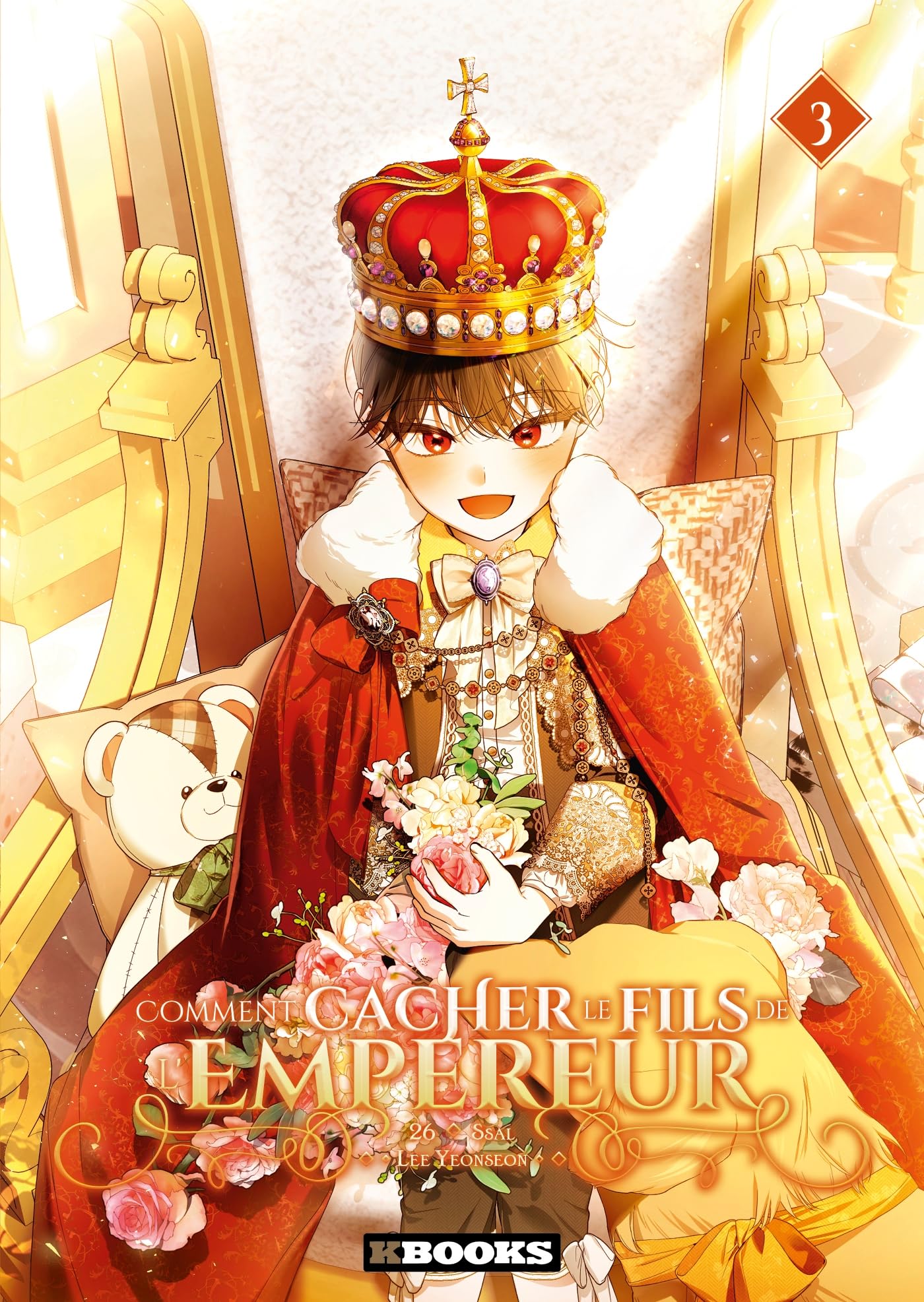 jaquette album Comment cacher le fils de l'Empereur T03