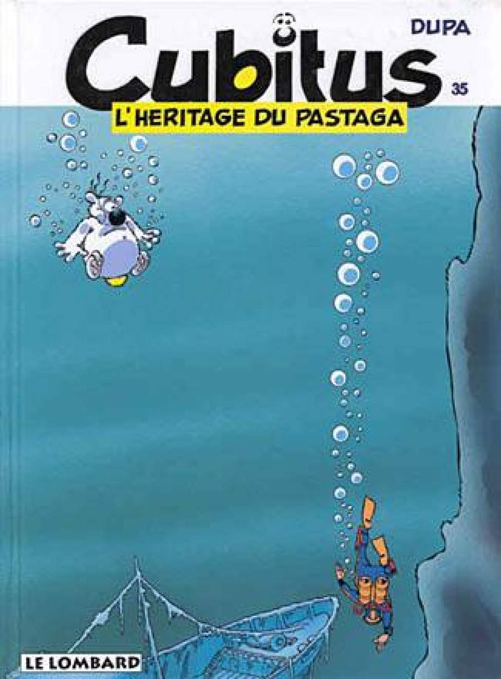 jaquette album Cubitus, tome 35 : L'héritage du Pastaga