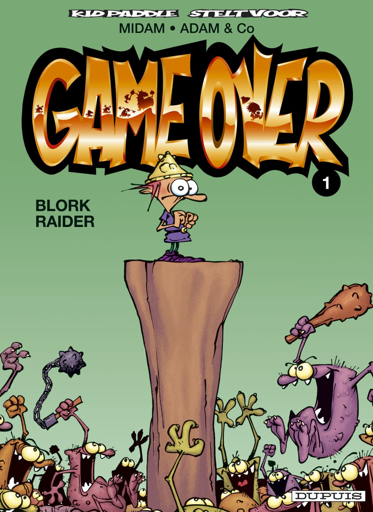 jaquette livre Blork raider