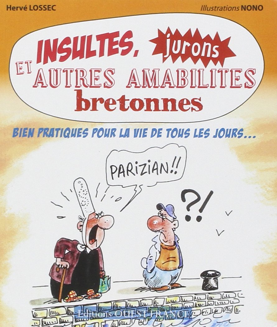 jaquette album Insultes, jurons et autres amabilités bretonnes