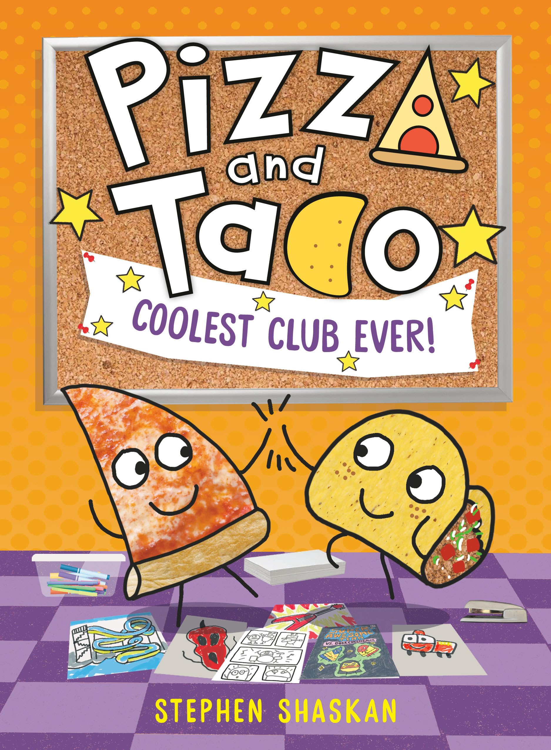 jaquette album Pizza and Taco: Coolest Club Ever!: (A Graphic Novel)