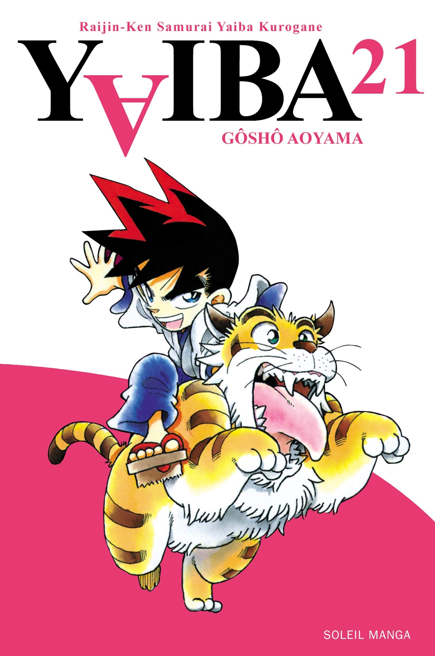 jaquette livre Yaiba T21