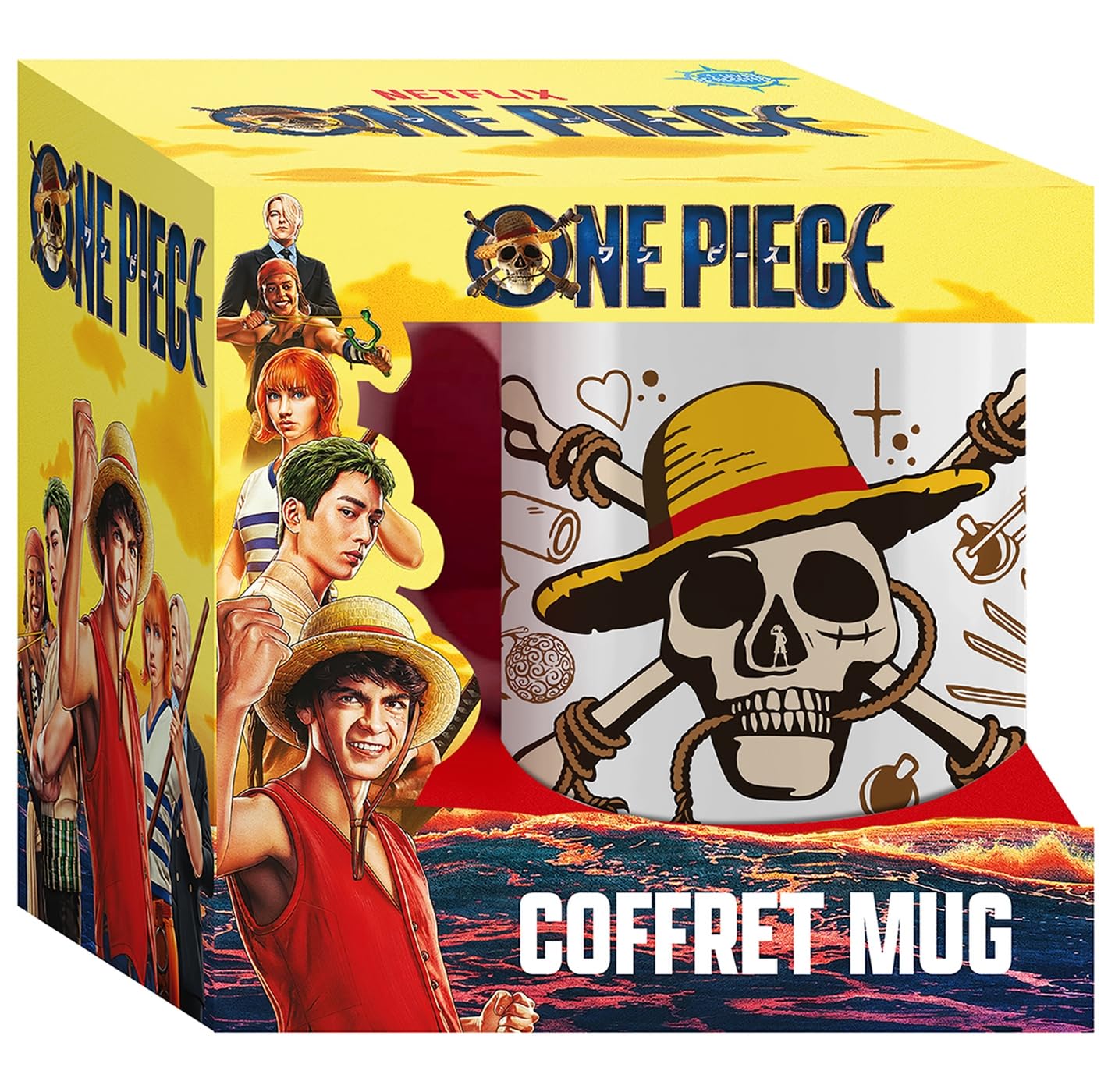 jaquette album One Piece - Coffret mug