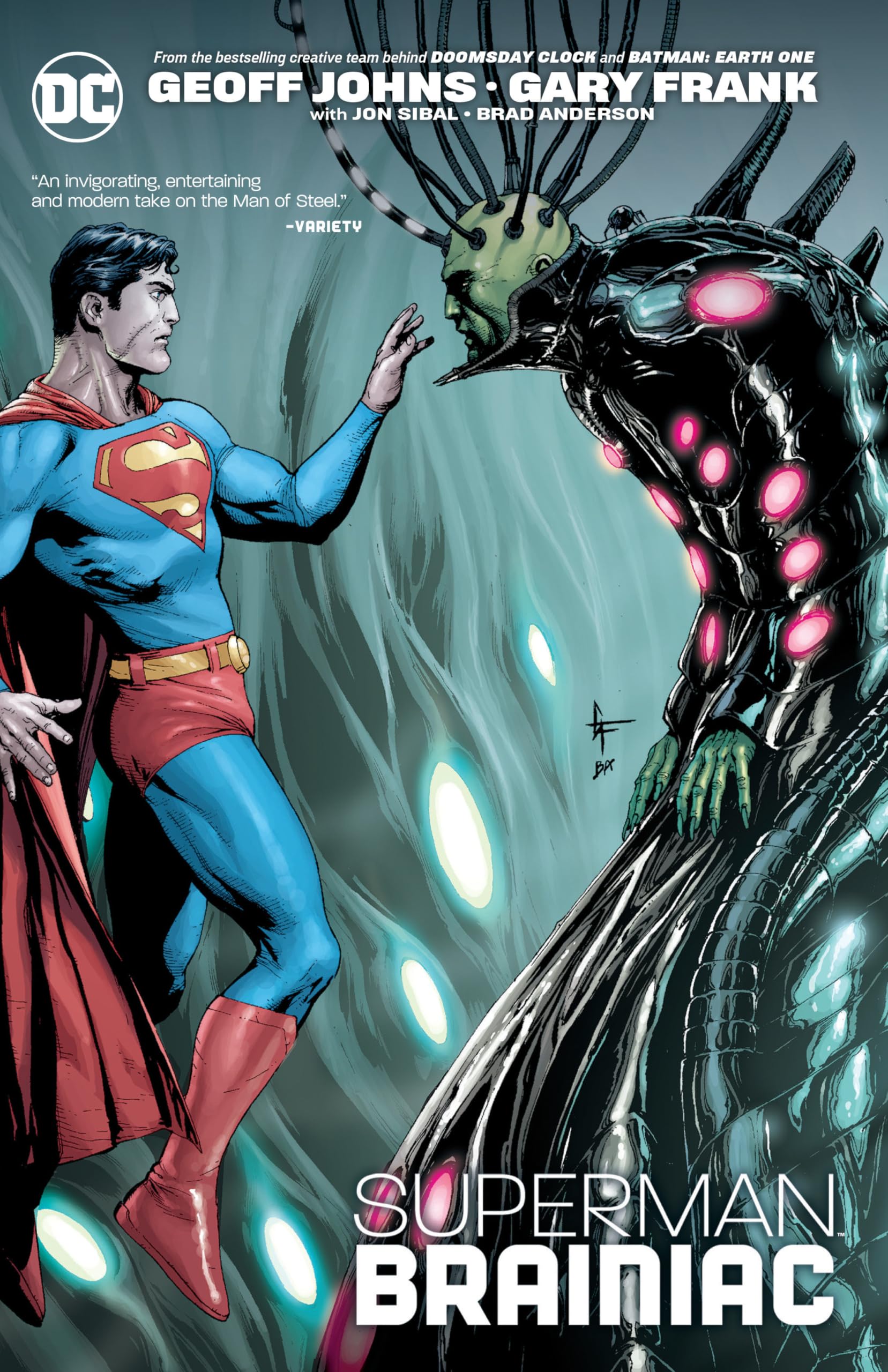 jaquette album Superman: Brainiac (New Edition)