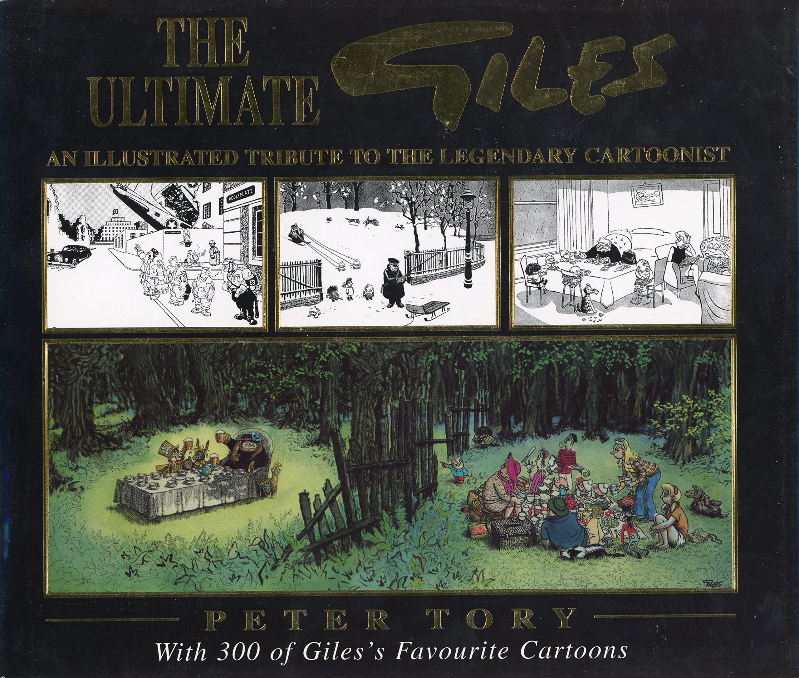 jaquette livre The Ultimate Giles: An Illustrated Tribute to the Legendary Cartoonist