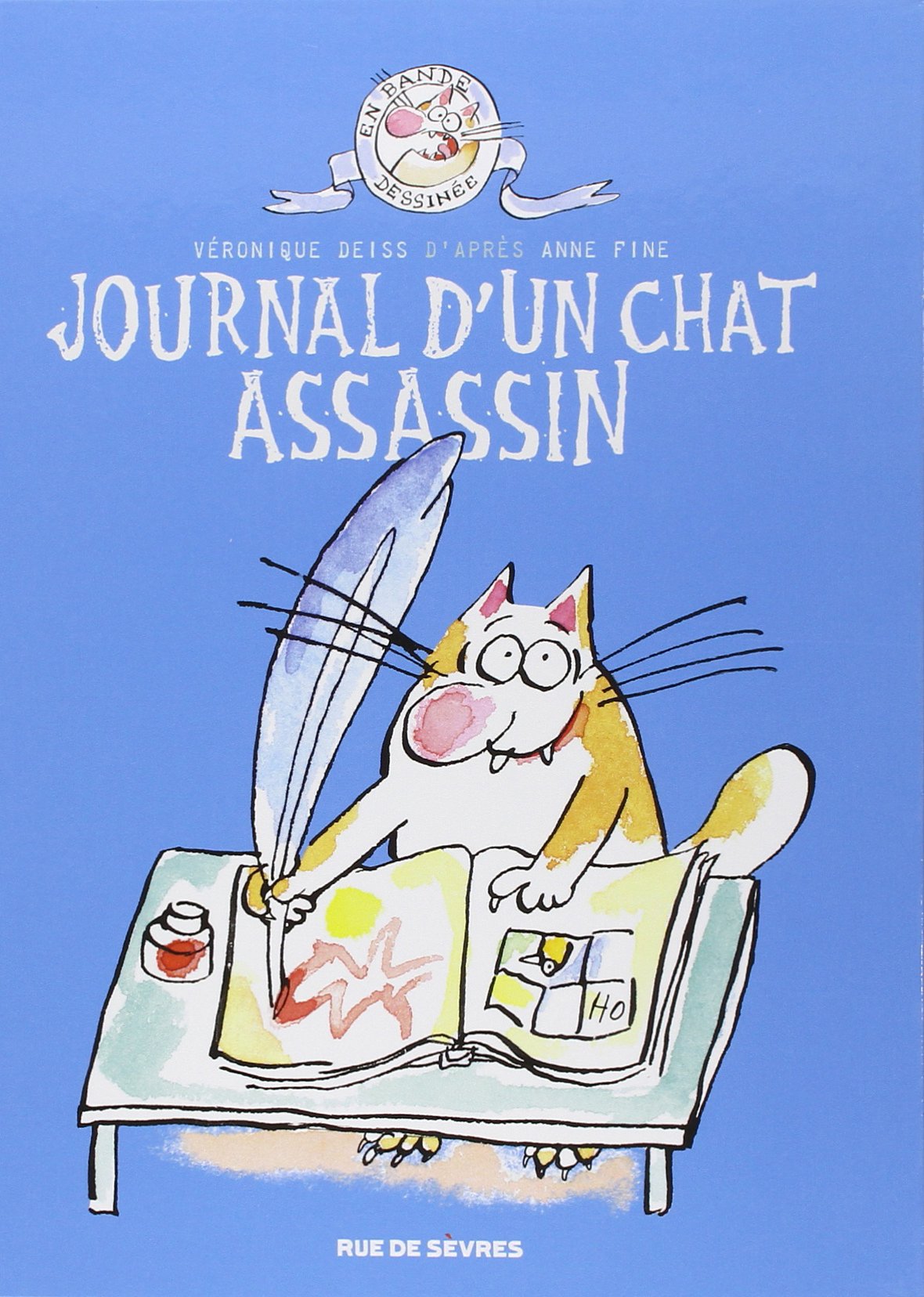 jaquette album JOURNAL D UN CHAT ASSASSIN EN BD