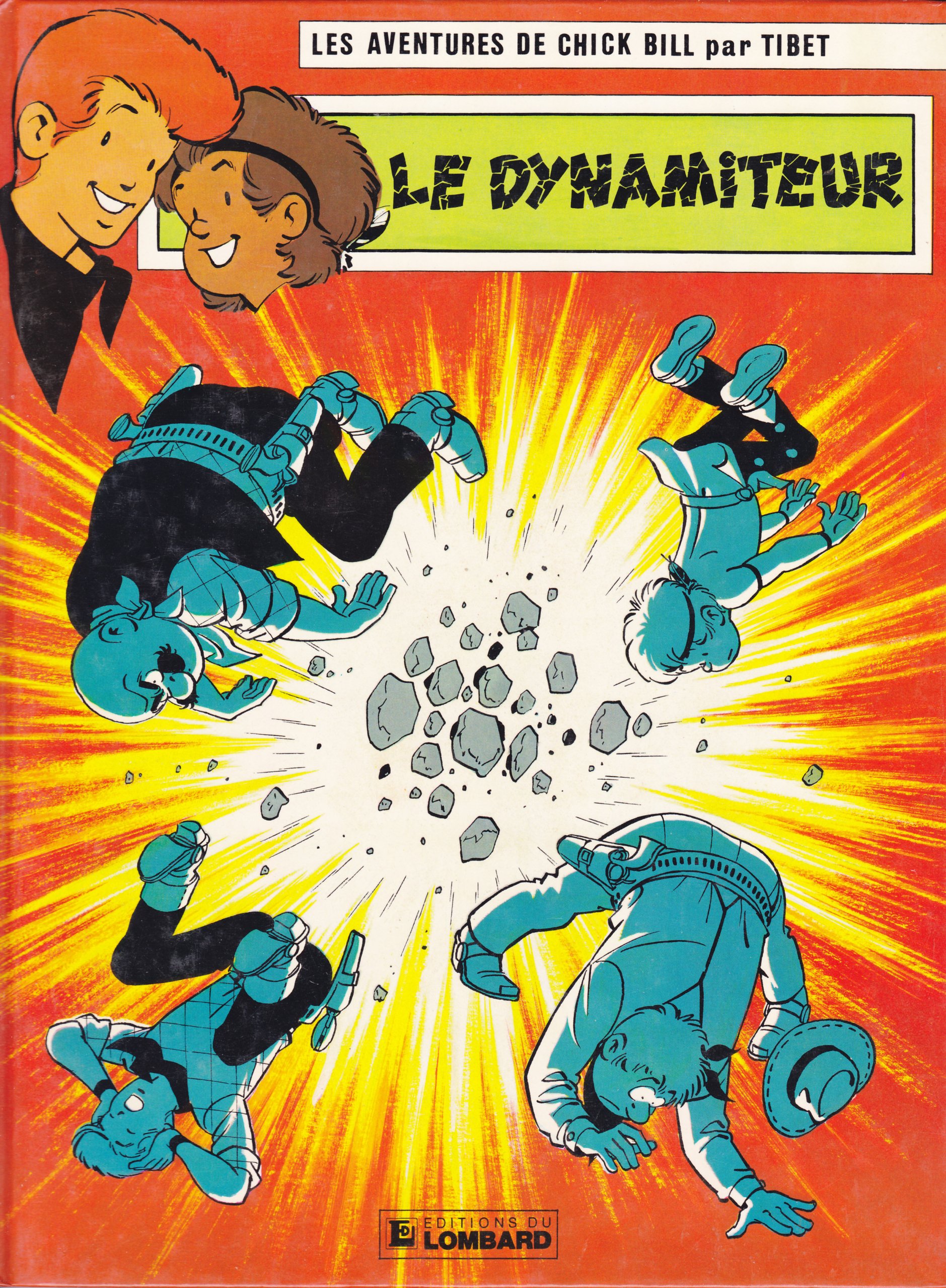 jaquette album Chick Bill, tome 49 : Le Dynamiteur