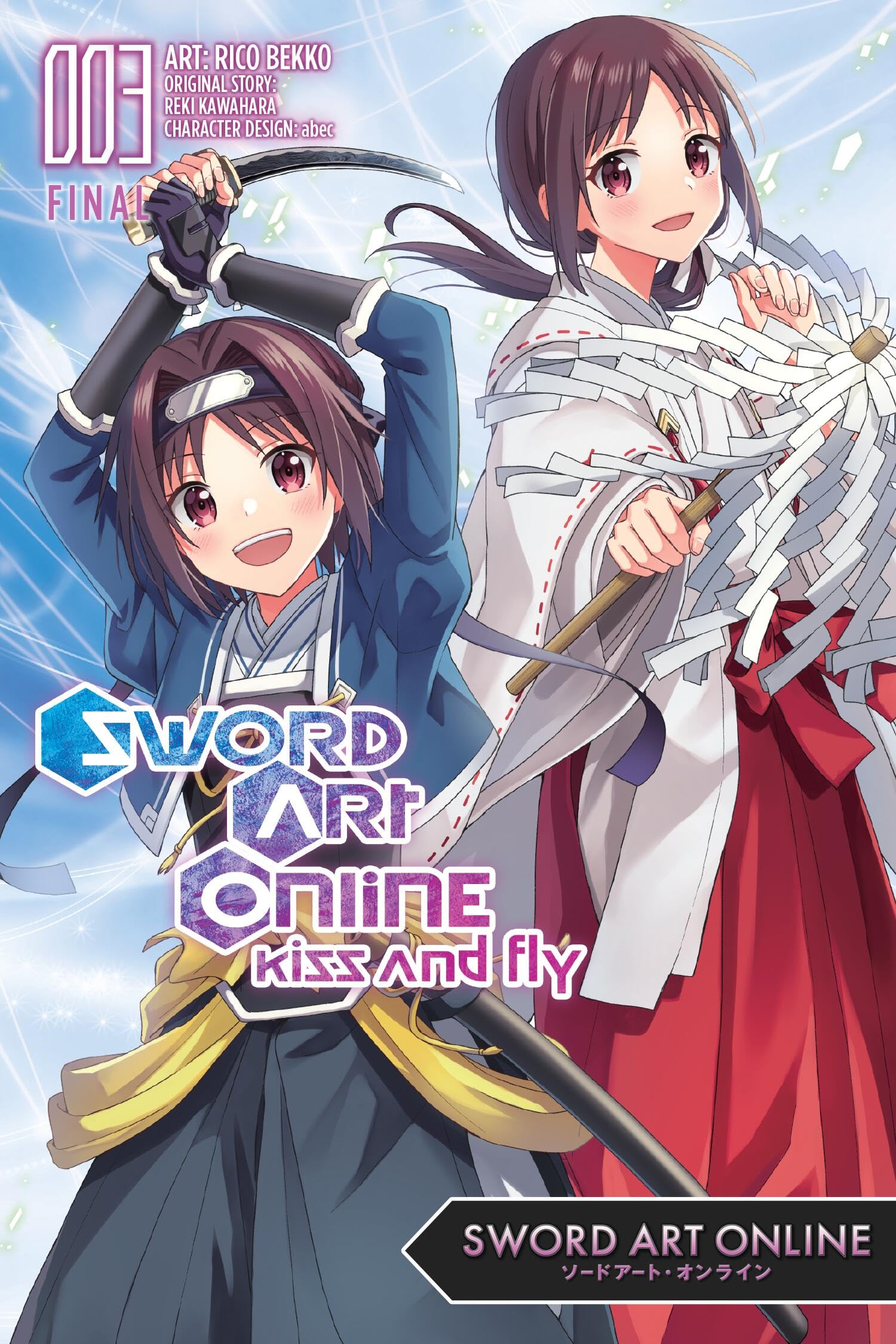 jaquette album Sword Art Online: Kiss and Fly, Vol. 3 (manga)