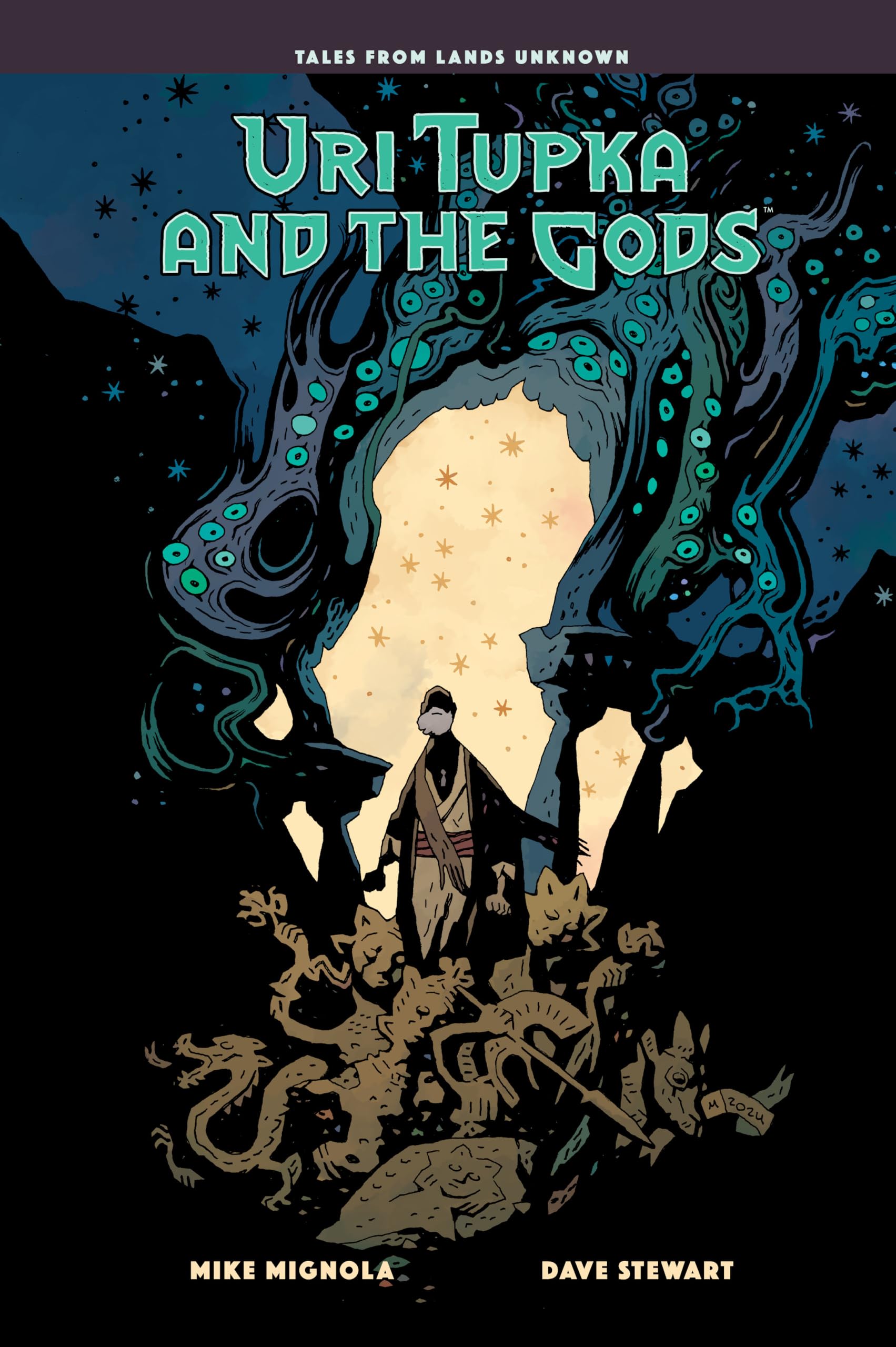 jaquette album Uri Tupka and the Gods: Another Story from Lands Unknown