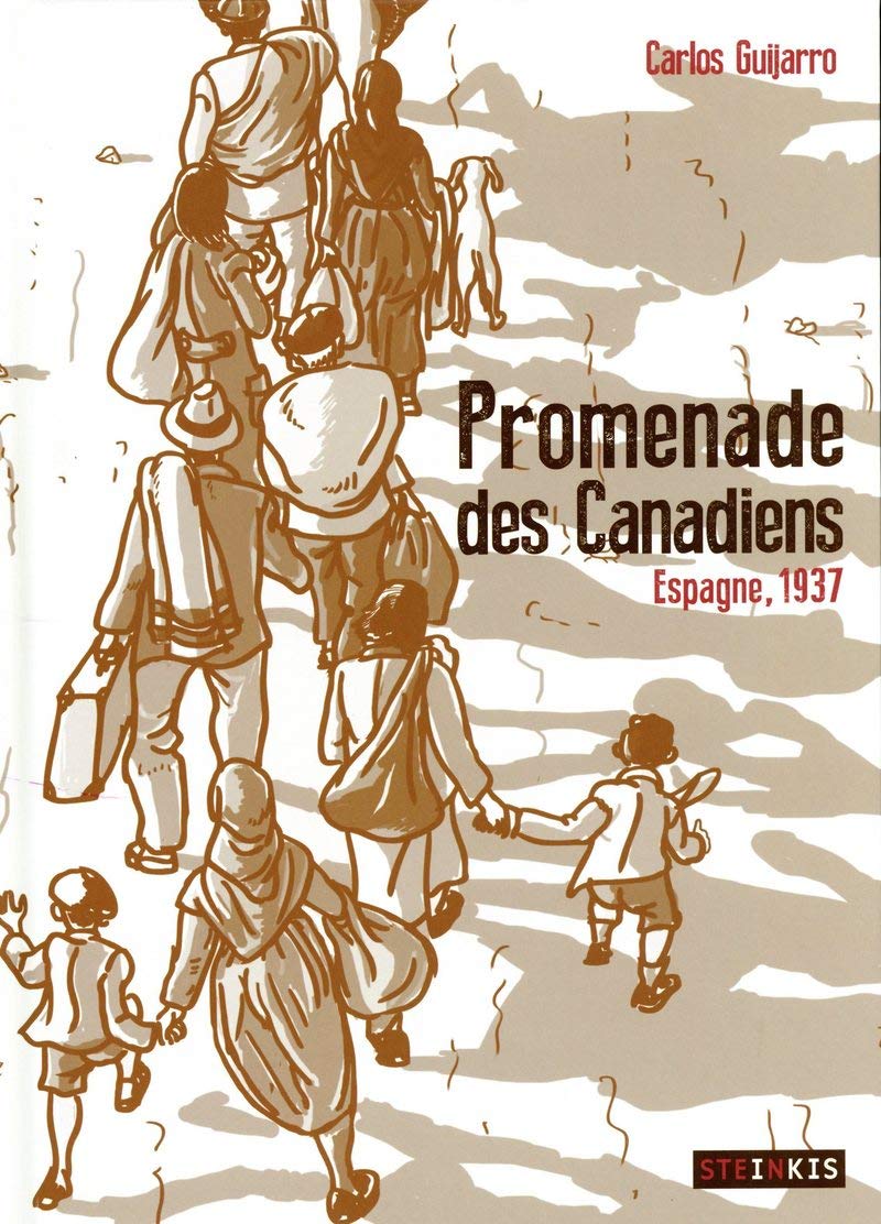 jaquette album Promenades des Canadiens - Espagne, 1937