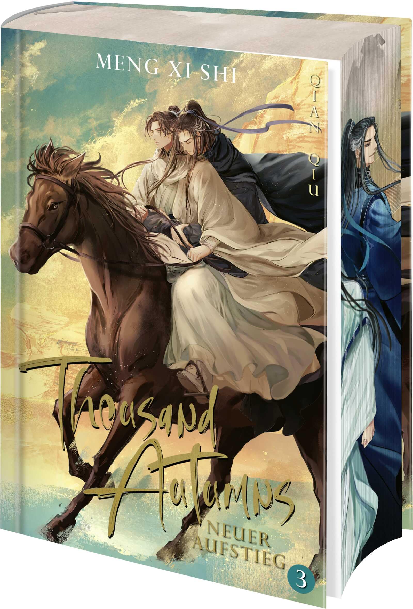 jaquette album Thousand Autumns. Buch 3: Neuer Aufstieg | Band 3 der chinesischen Gay Romance endlich auf Deutsch! Streng limitierte Erstauflage mit Farbschnitt