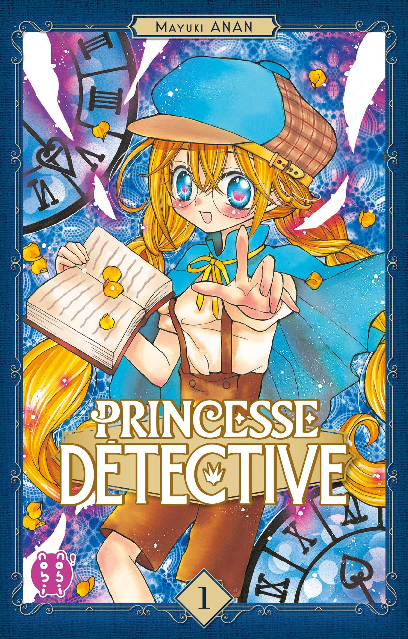 jaquette album Princesse Détective T01