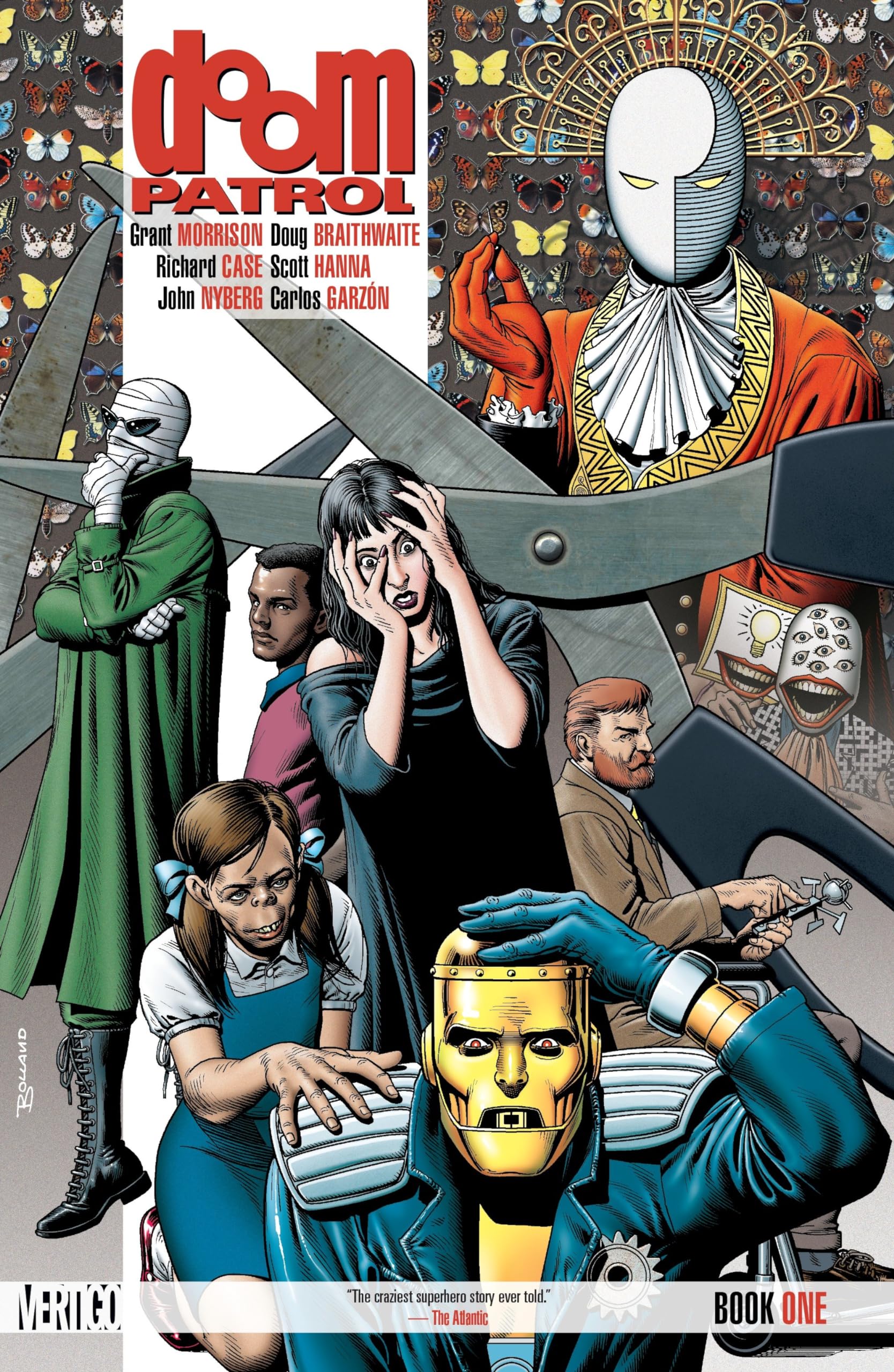 jaquette album Doom Patrol Book One