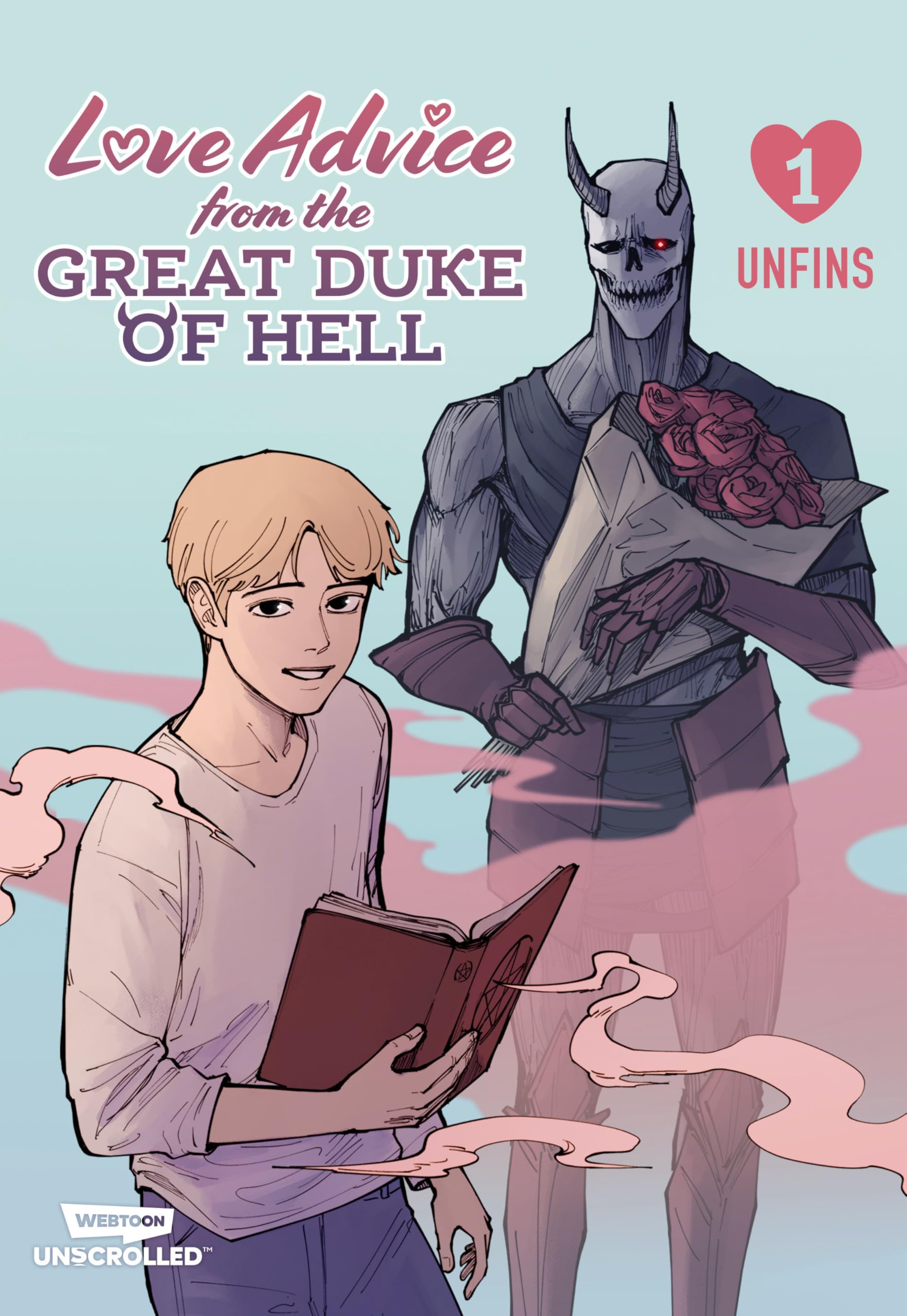 jaquette livre Love Advice From the Great Duke of Hell: A Webtoon Unscrolled Graphic Novel