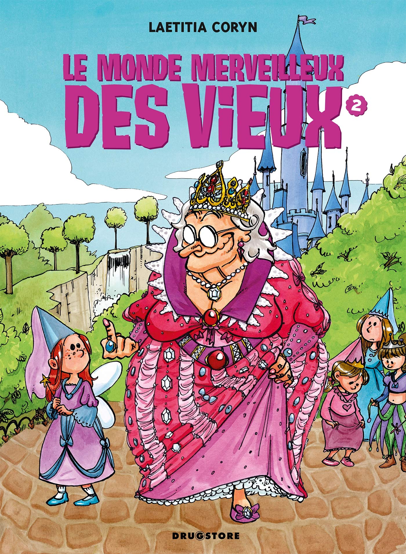 jaquette album Le monde merveilleux des vieux - Tome 02