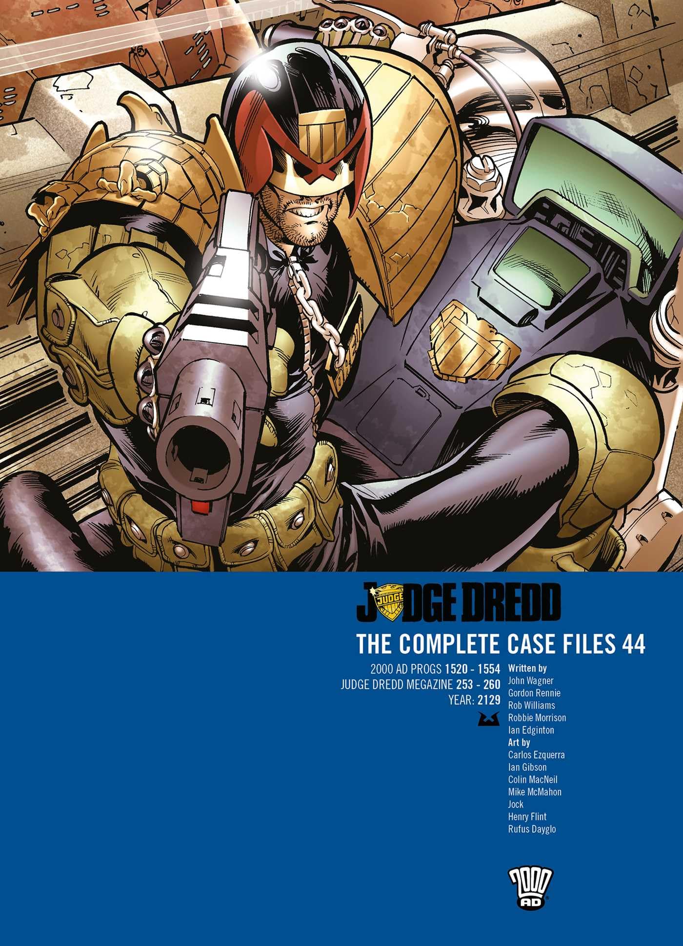 jaquette album Judge Dredd: The Complete Case Files 44 (Volume 44)
