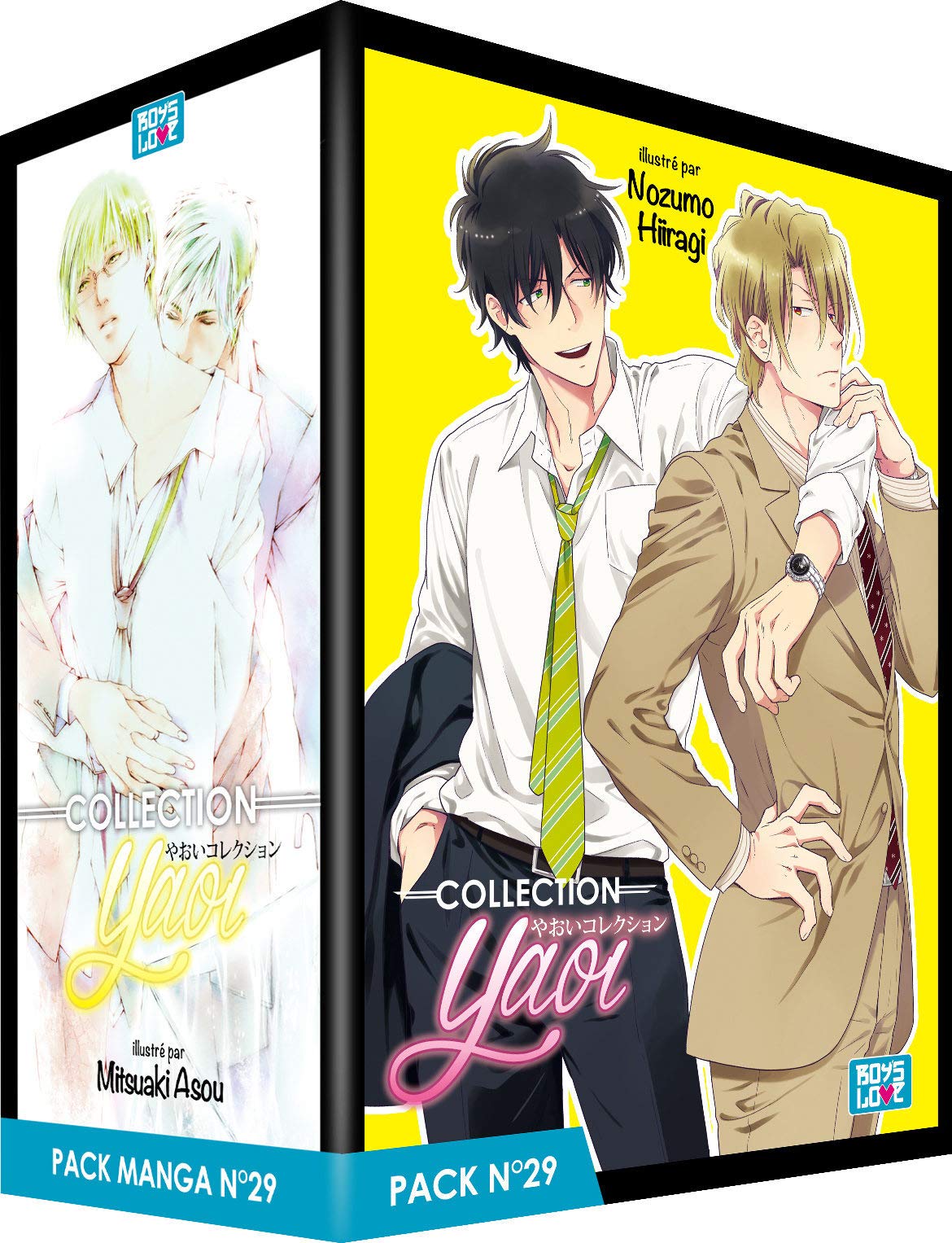 jaquette album Pack Boy's Love - Partie 29 - 5 Mangas (Livres) - Yaoi
