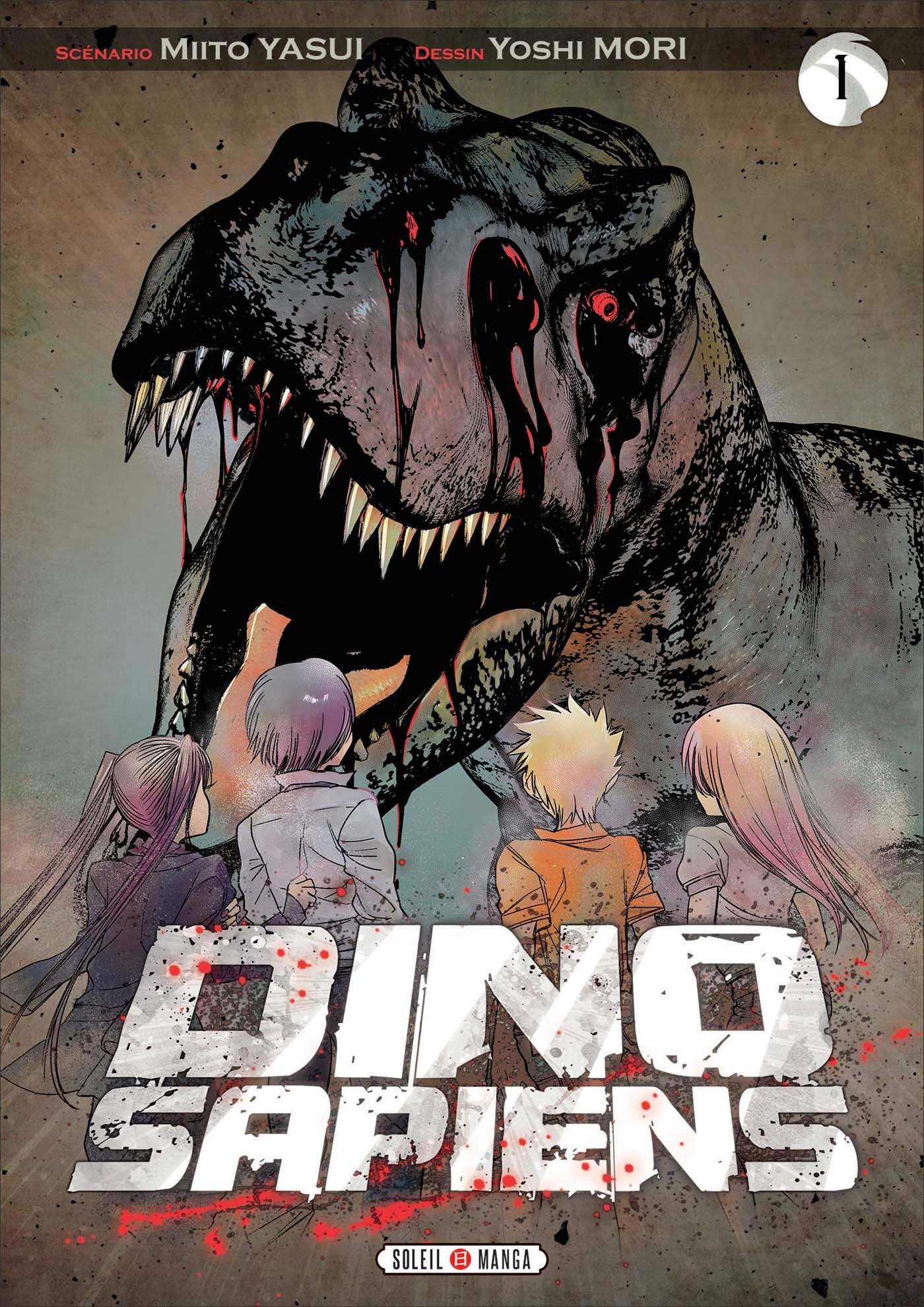 jaquette album Dino-Sapiens T01