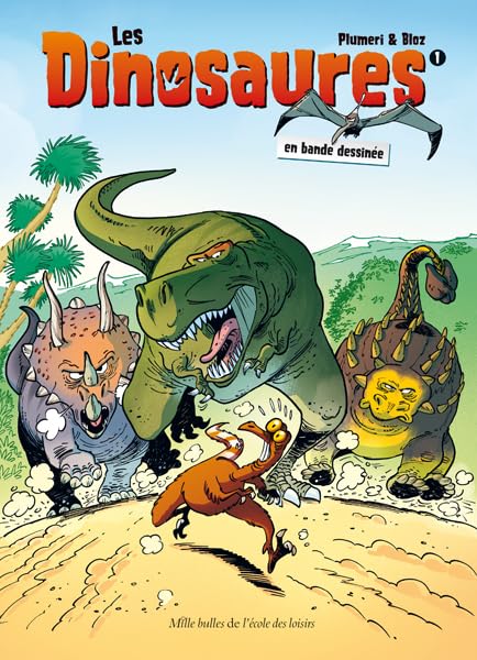 jaquette album Les Dinosaures 1