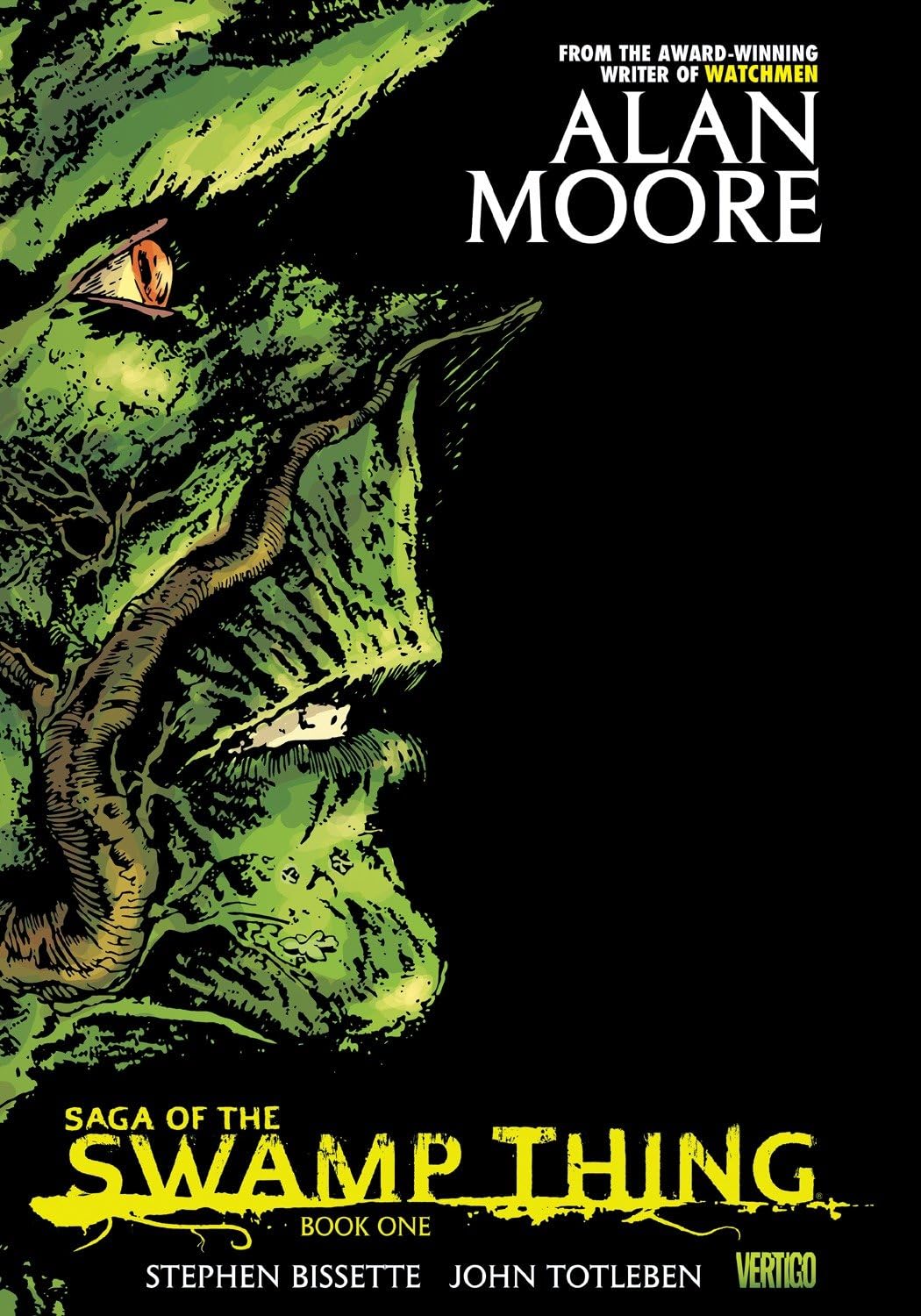 jaquette album Saga of the Swamp Thing Book One