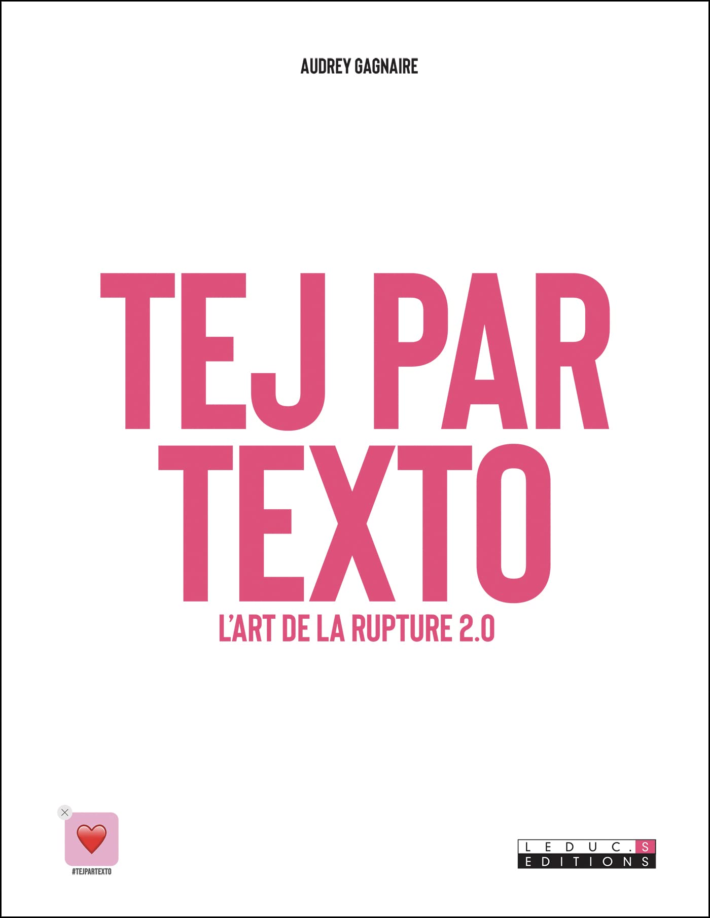 jaquette album Tej par texto: L'art du clash et de la rupture 2.0