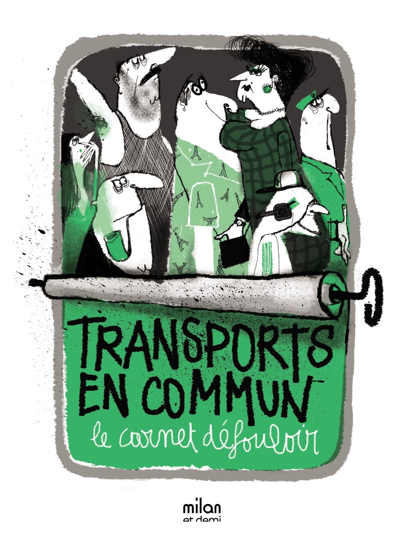 jaquette album Transports en commun, le carnet défouloir