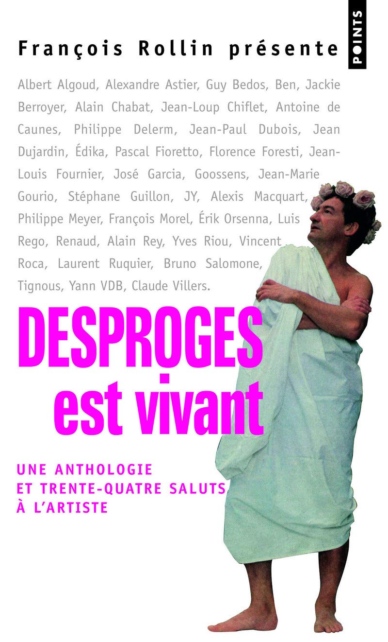 jaquette album Desproges est vivant: Une anthologie et 34 saluts à l'artiste