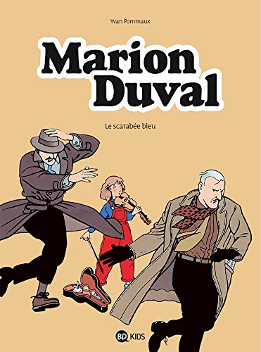jaquette album Marion Duval Tome 1 - Le Scarabée Bleu