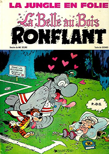 jaquette album La jungle en folie Tome 8:  La belle au bois ronflant